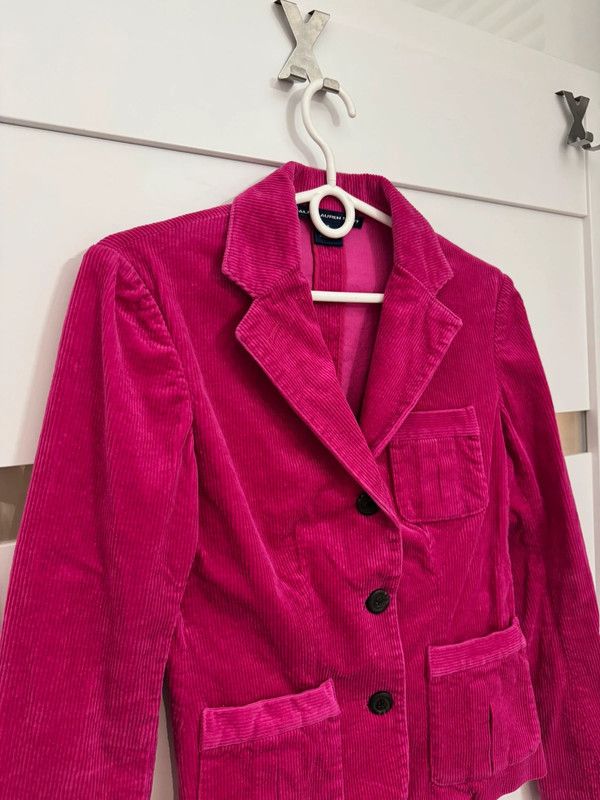 Ralph Lauren Ralph Lauren Sport Blazer Vintage XS Cotton Pink Size XS / US 0-2 / IT 36-38 - 4 Thumbnail