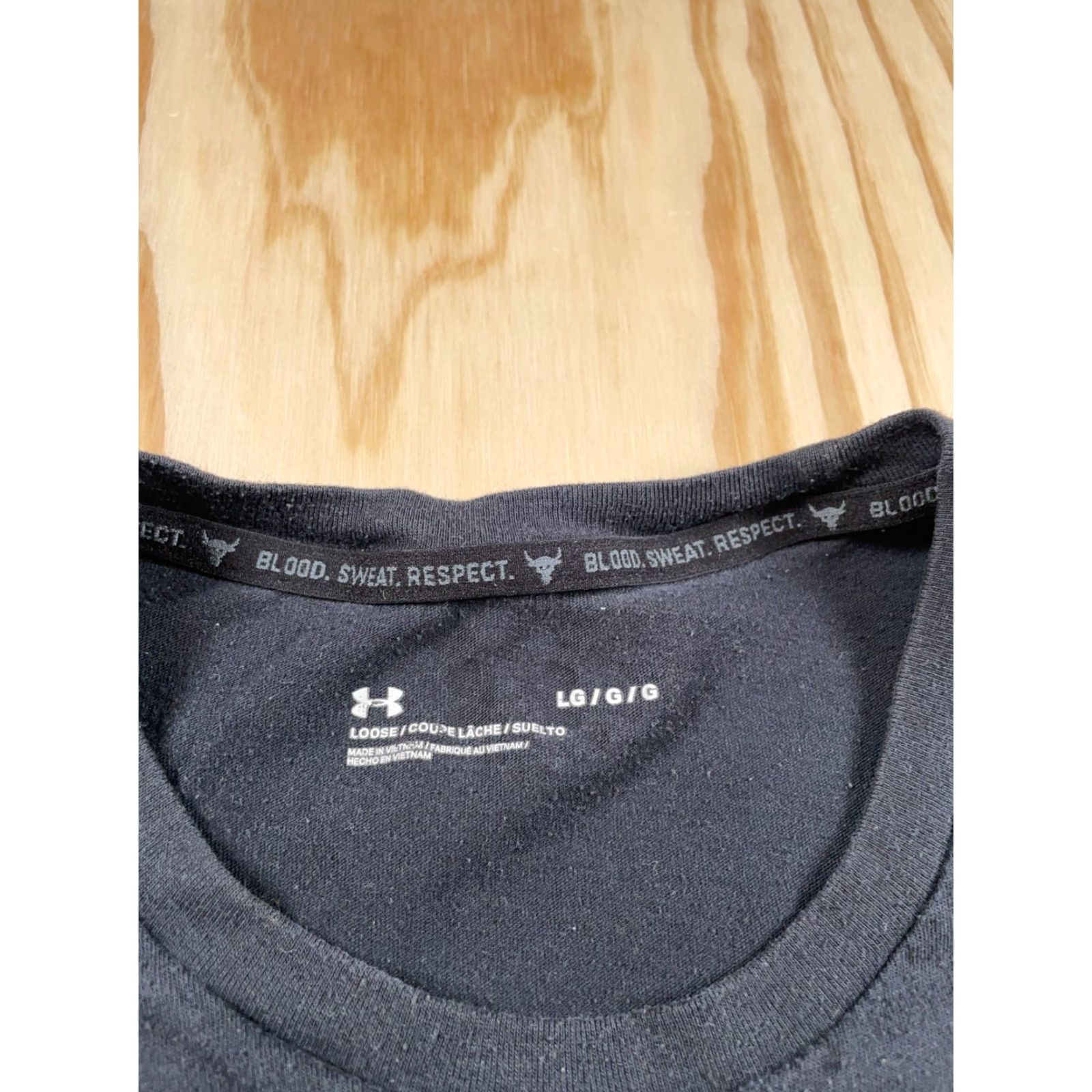Under Armour Under armour x The Rock Iron Paradise T-Shirt Adult Large Black Loose Fit Size US L / EU 52-54 / 3 - 3 Thumbnail