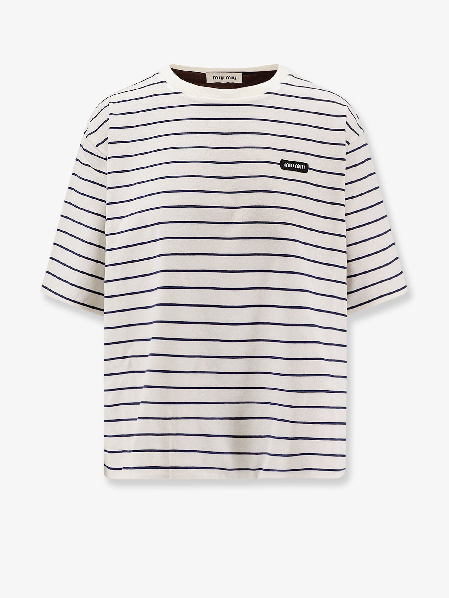 Tシャツ・カットソー Miu Miu Cotton Reversible T-Shirt Miu Miu Cotton Reversible T-Shirt (MiuMiu/Tシャツ
