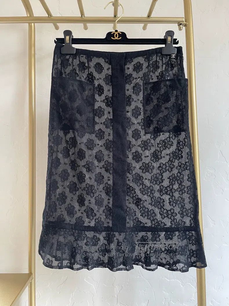 Chanel Chanel Early autumn high-end handicraft workshop 22a black Size 25" / US 0 / IT 36 - 1 Thumbnail