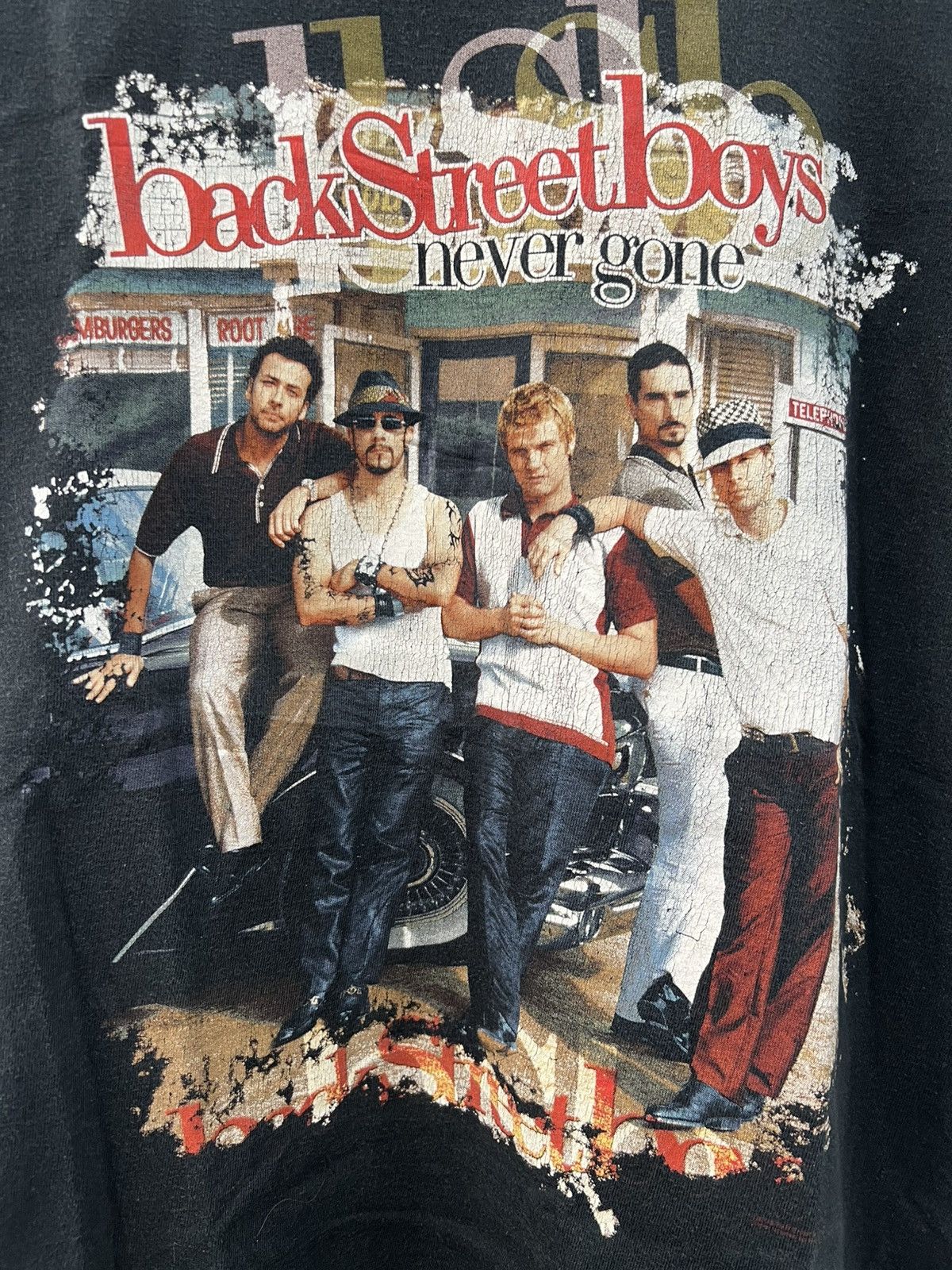 Band Tees VINTAGE BACKSTREET BOYS NEVER GONE ALBUM 2005 BAND TEES Size US M / EU 48-50 / 2 - 3 Thumbnail