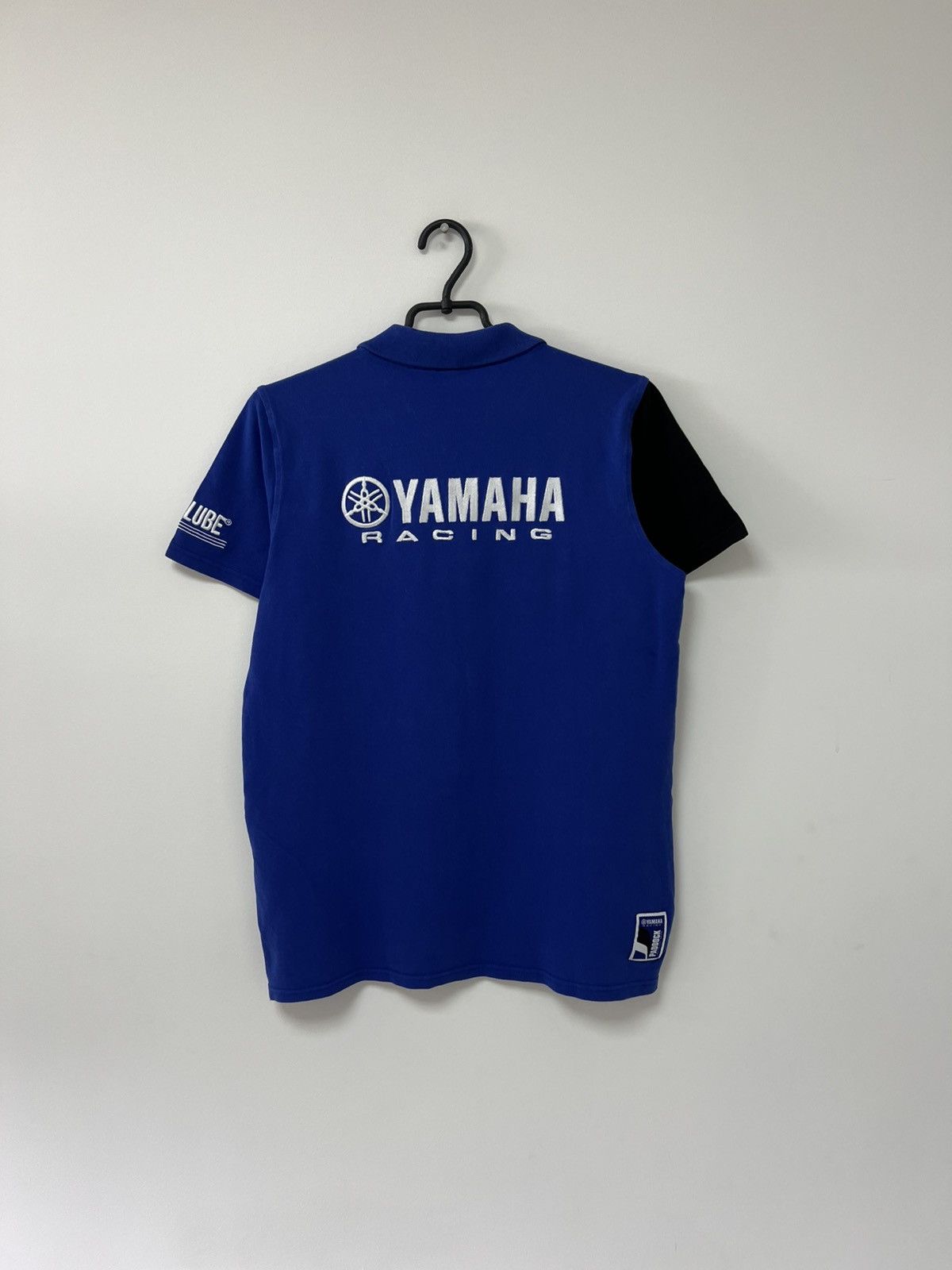 Yamaha Vintage Yamaha Racing Team Polo Motorcycle T shirt Rare sz L Size US L / EU 52-54 / 3 - 12 Thumbnail