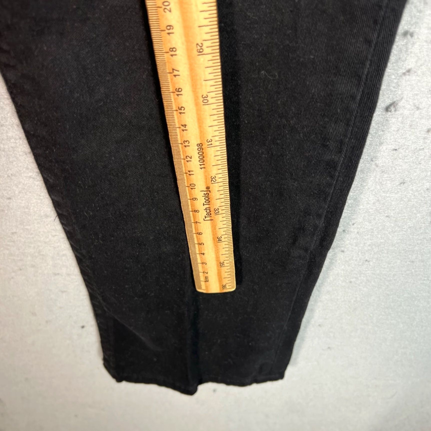 Timberland Timberland Womens Black Slim Fit Jeans Size 42 32 Waist Inseam 32 Denim 5-Pocket Logo Regular Mens Womens Girls? Size 28" / US 6 / IT 42 - 7 Thumbnail
