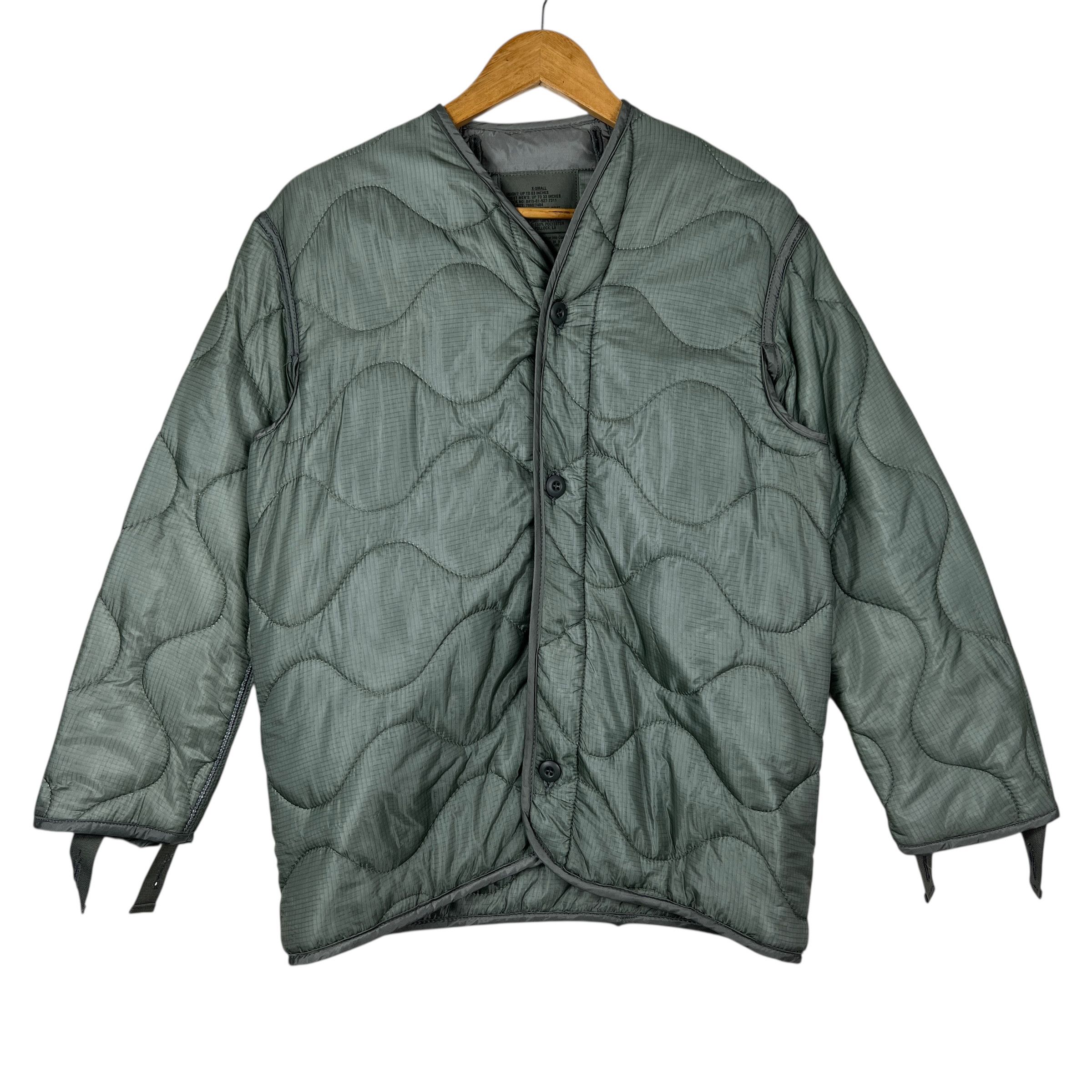 Vintage VINTAGE QUILTED LINED MILITARY USP-POLLOCK LA JACKET Size US XS / EU 42 / 0 - 1 Thumbnail