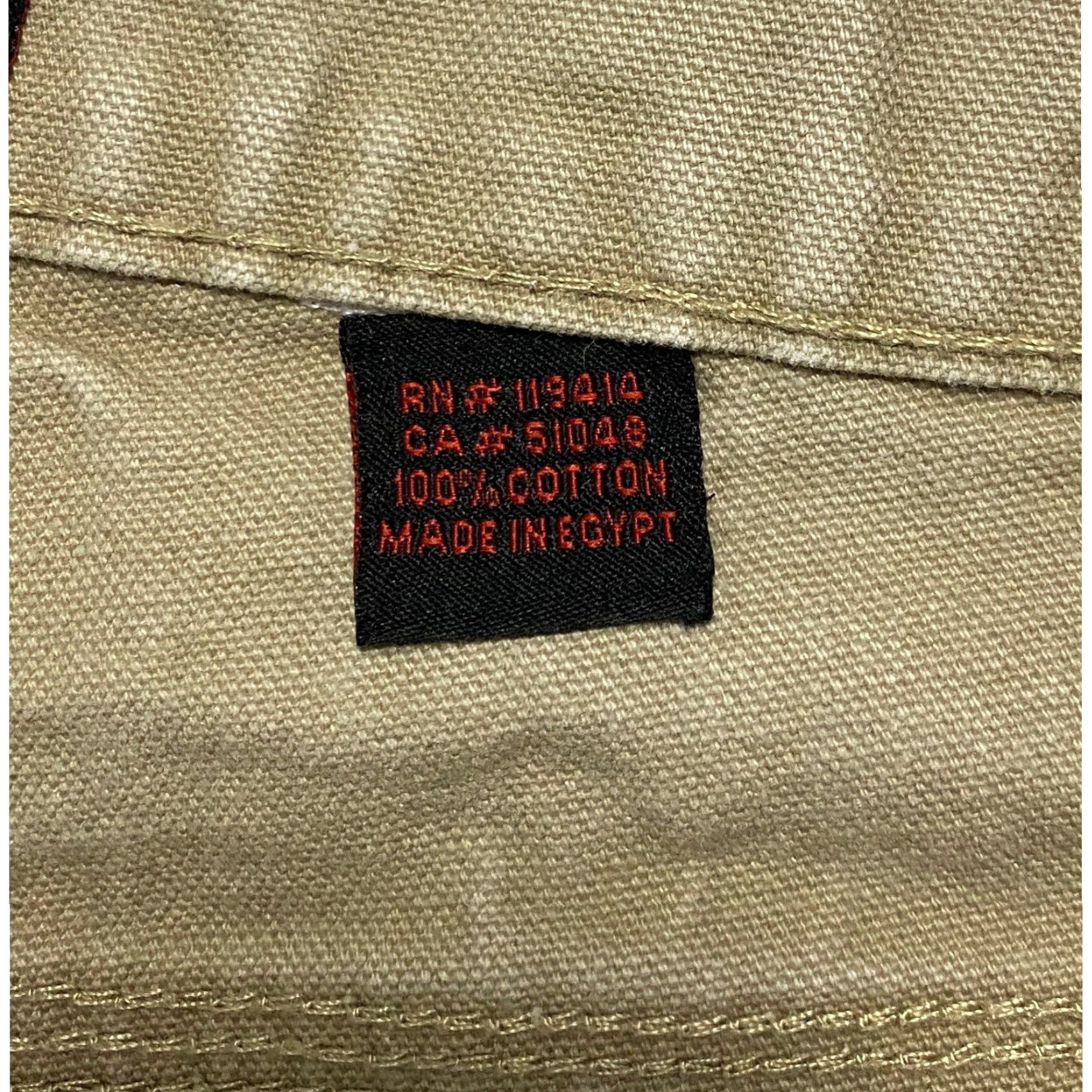 Vintage Wolverine Carpenter Work Pants Men's 38×30 Brown Canvas Size US 38 / EU 54 - 6 Thumbnail