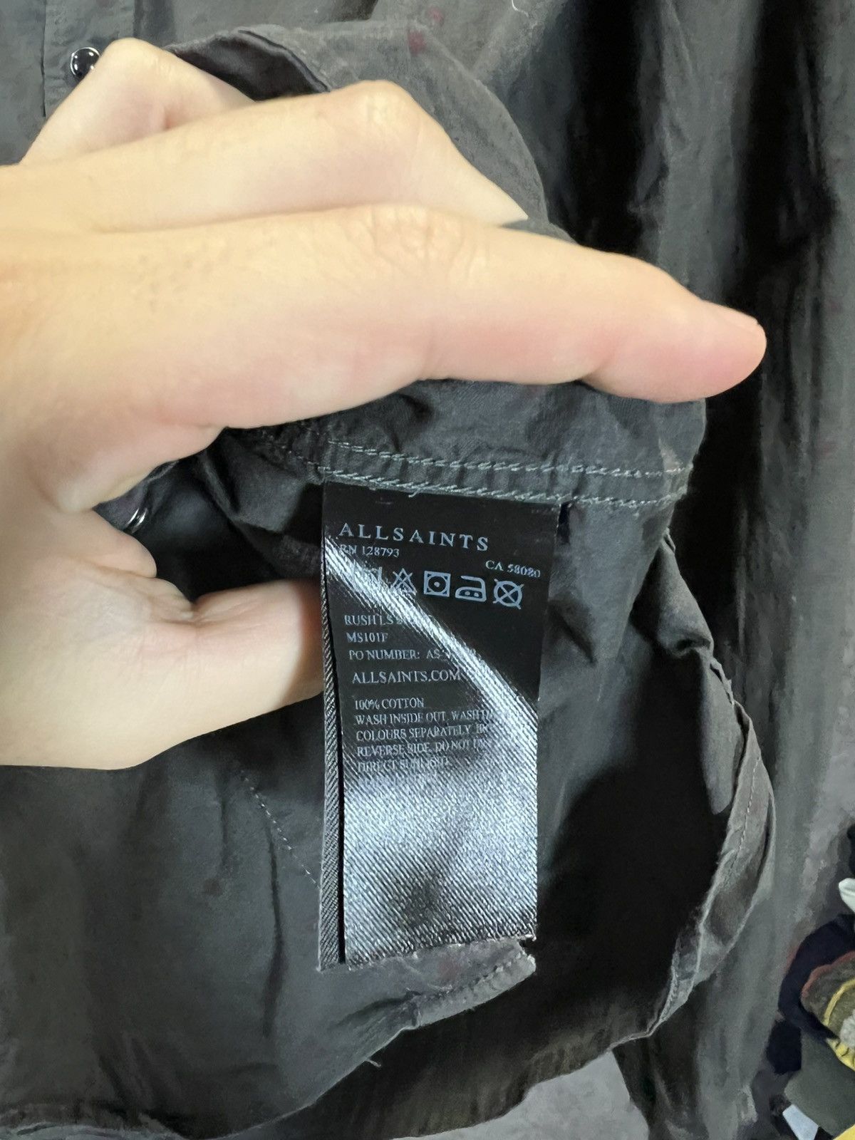 Allsaints Allsaints designer shirt Size US S / EU 44-46 / 1 - 4 Thumbnail