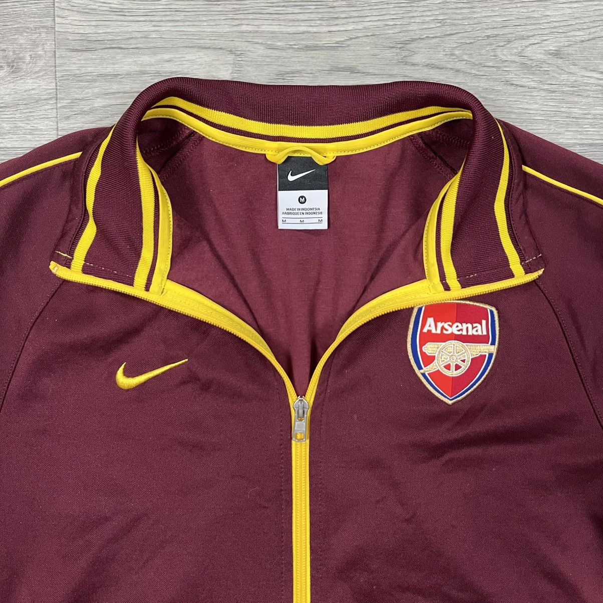 Nike Vintage Nike Arsenal 05/06 Highbury Training Track Jacket Size US M / EU 48-50 / 2 - 3 Thumbnail