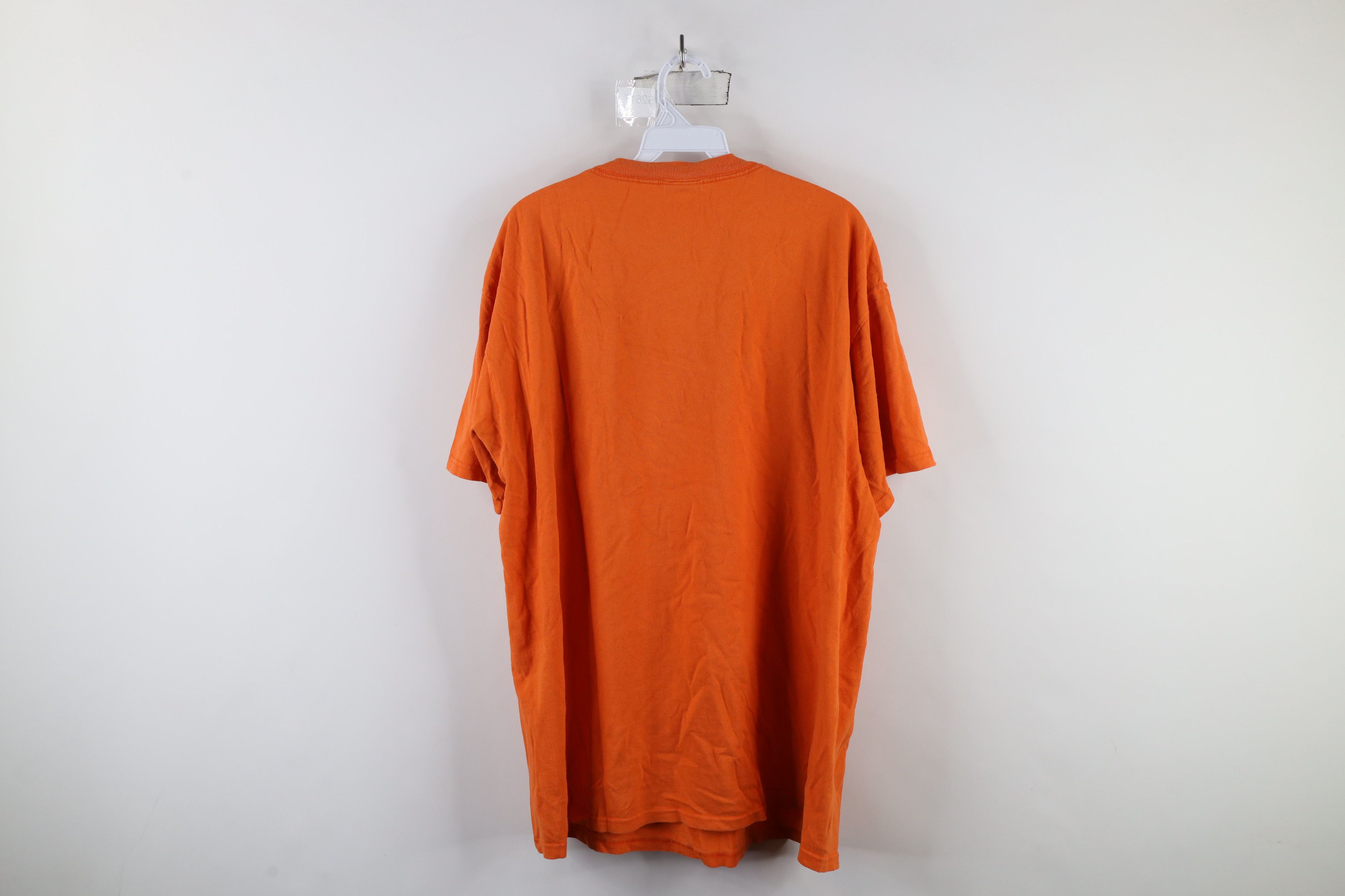 Vintage Vintage Y2K 2005 Out Detroit Tigers Baseball T-Shirt Orange Size US XL / EU 56 / 4 - 9 Thumbnail