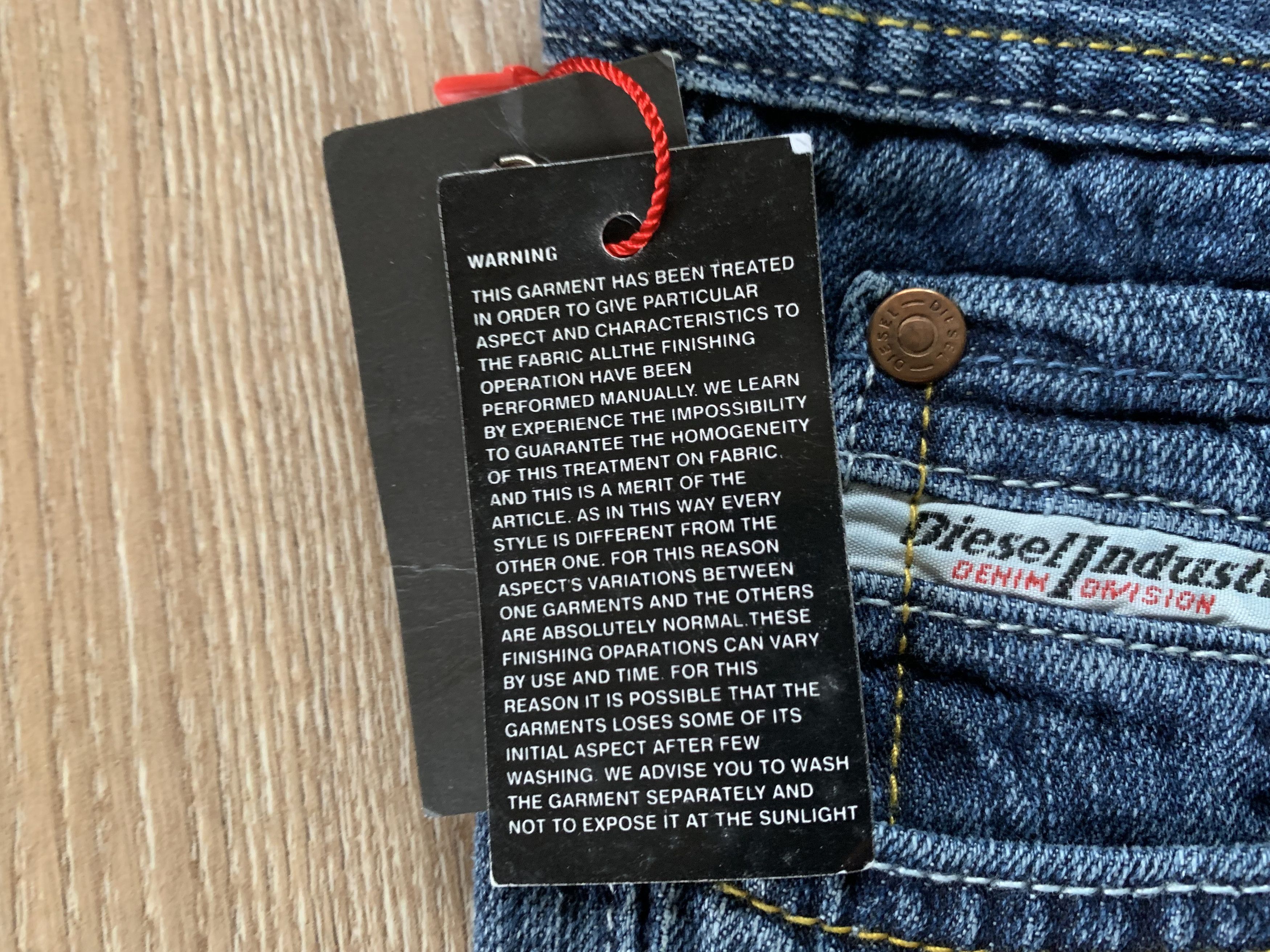 Diesel × Vintage New Vintage Diesel Kulter Womens Jeans Size 32" / US 10 / IT 46 - 8 Thumbnail