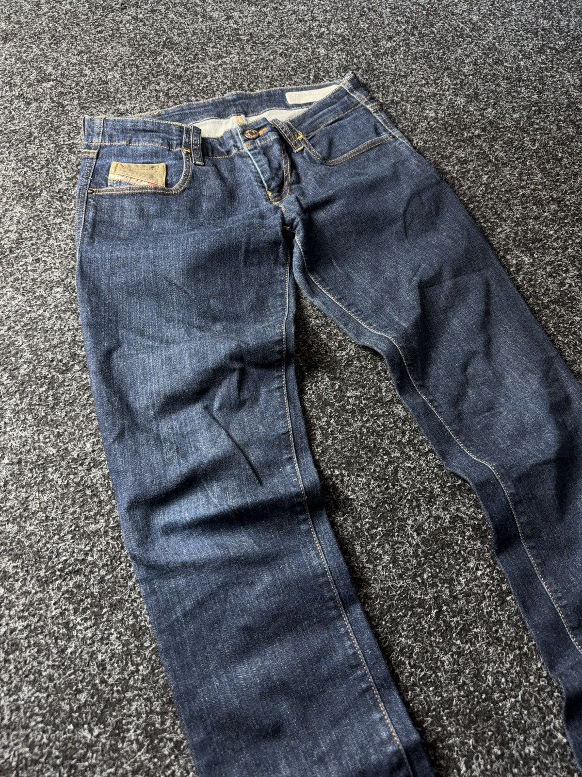 Diesel 00s Luxury Retro Diesel Grupee Skinny denim pants jeans Size 28" / US 6 / IT 42 - 5 Thumbnail