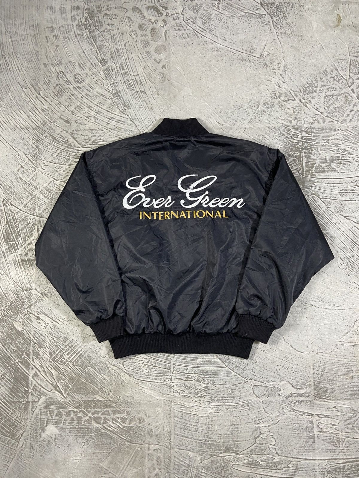 Evergreen 1990s VINTAGE EVERGREEN JAPAN BOMBER JACKET Size US L / EU 52-54 / 3 - 1 Thumbnail