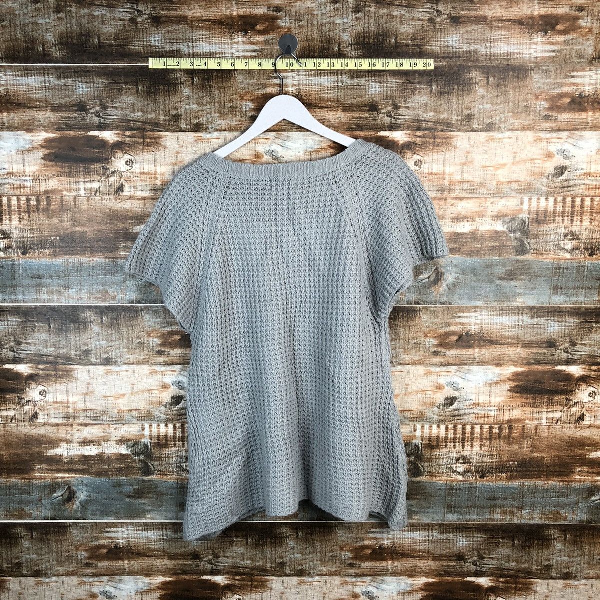 Homespun Knitwear × Japanese Brand × Jil Stuart Jills Stuart Grey streetwear knitwear #A1284 Size M / US 6-8 / IT 42-44 - 12 Thumbnail