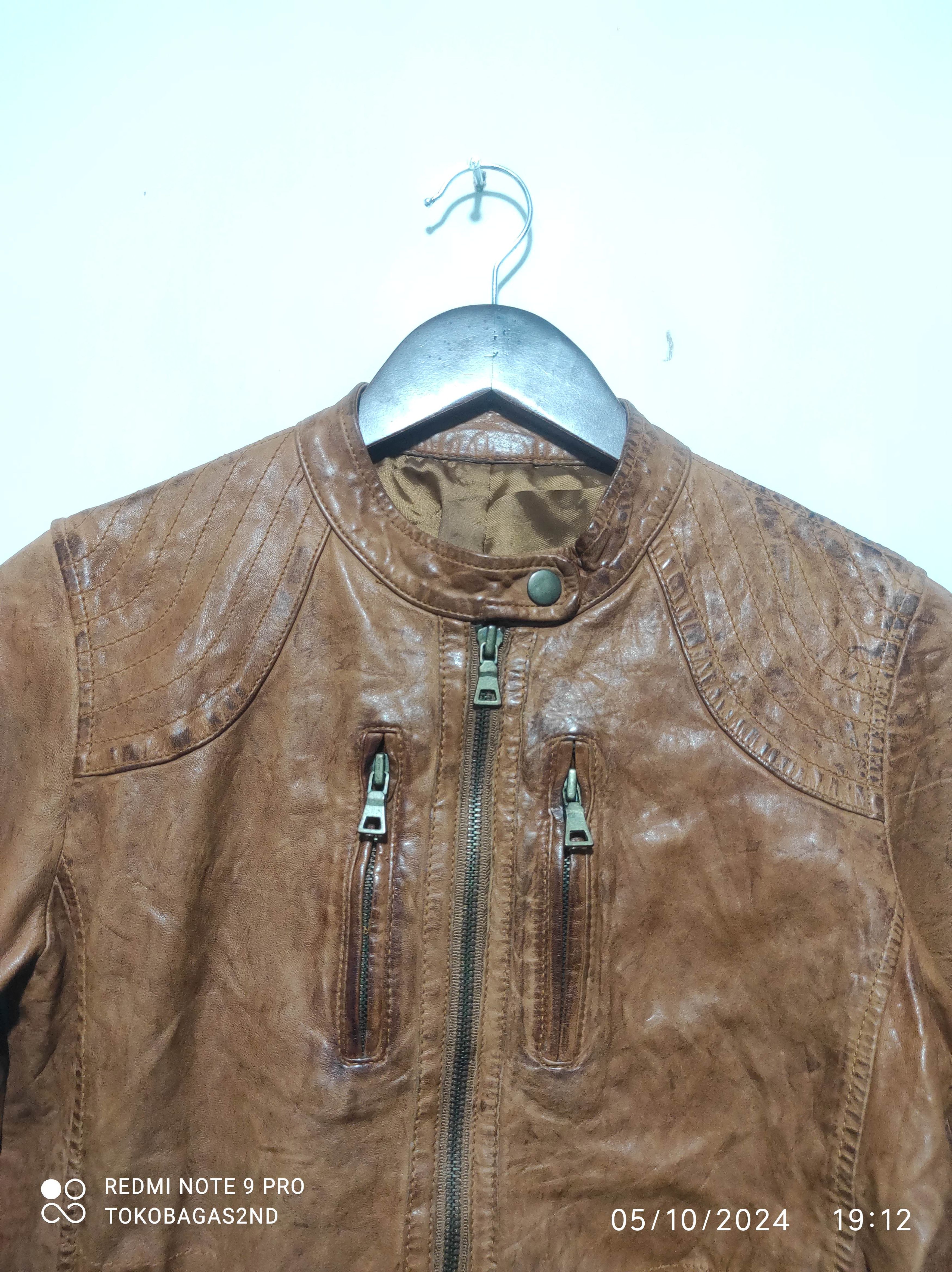 Japanese Brand Italian Lambskin Jacket Size M / US 6-8 / IT 42-44 - 3 Thumbnail