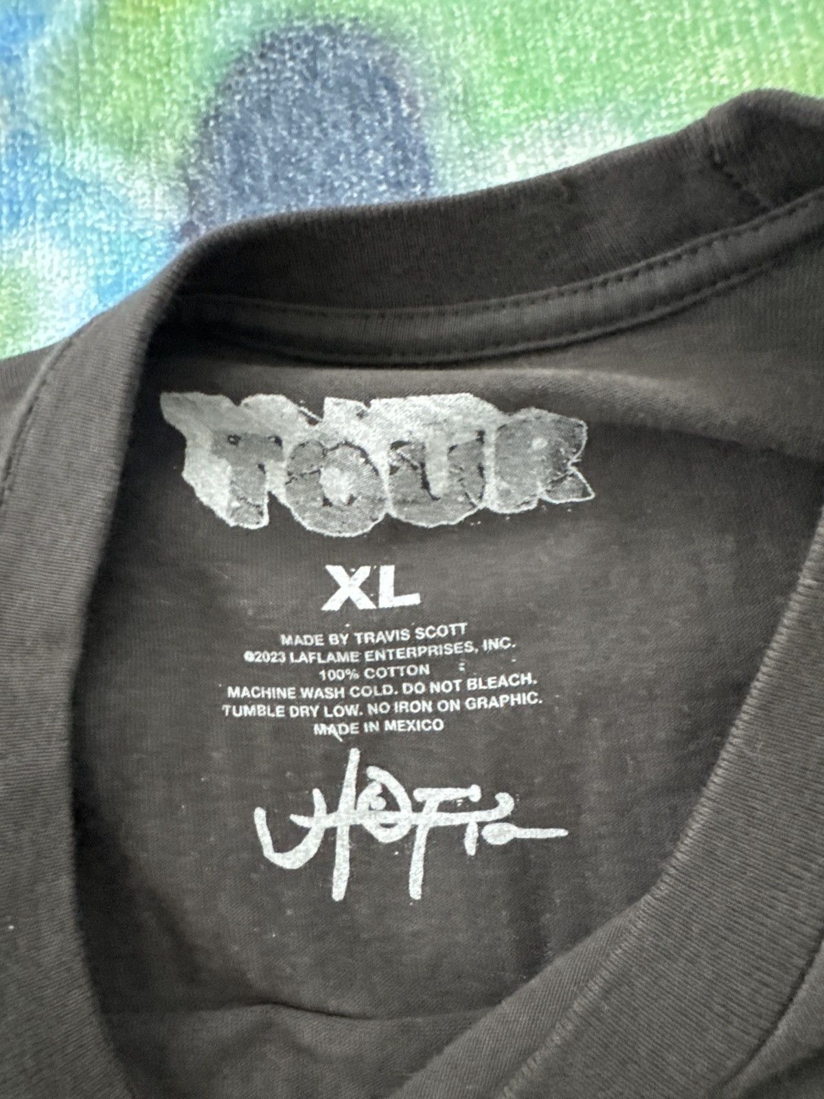 Travis Scott UTOPIA TOUR LONG SLEEVE “Do You Like The Way It Sounds?” Size US XL / EU 56 / 4 - 3 Thumbnail