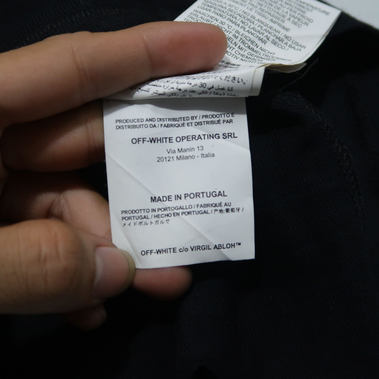 Off-White S/S 2018 "Florence, Italy" Crack Mona Lisa Distressed Size US M / EU 48-50 / 2 - 11 Thumbnail