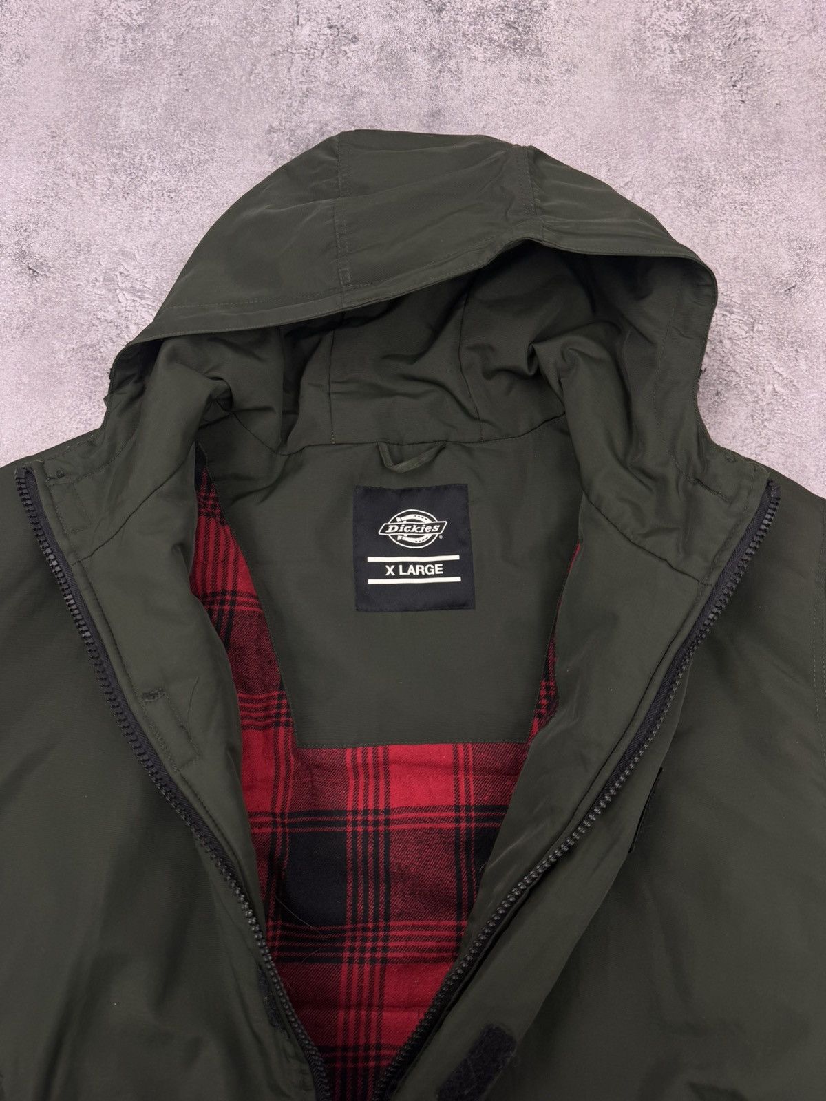 Dickies Dickies Men Hooded Jacket Green Size XL Size US XL / EU 56 / 4 - 7 Thumbnail