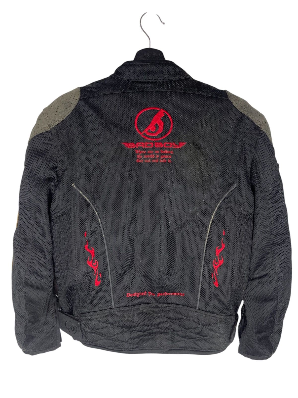 Sports Specialties × Vintage VINTAGE BADBOY BIKER JACKET RACING Size US L / EU 52-54 / 3 - 2 Thumbnail