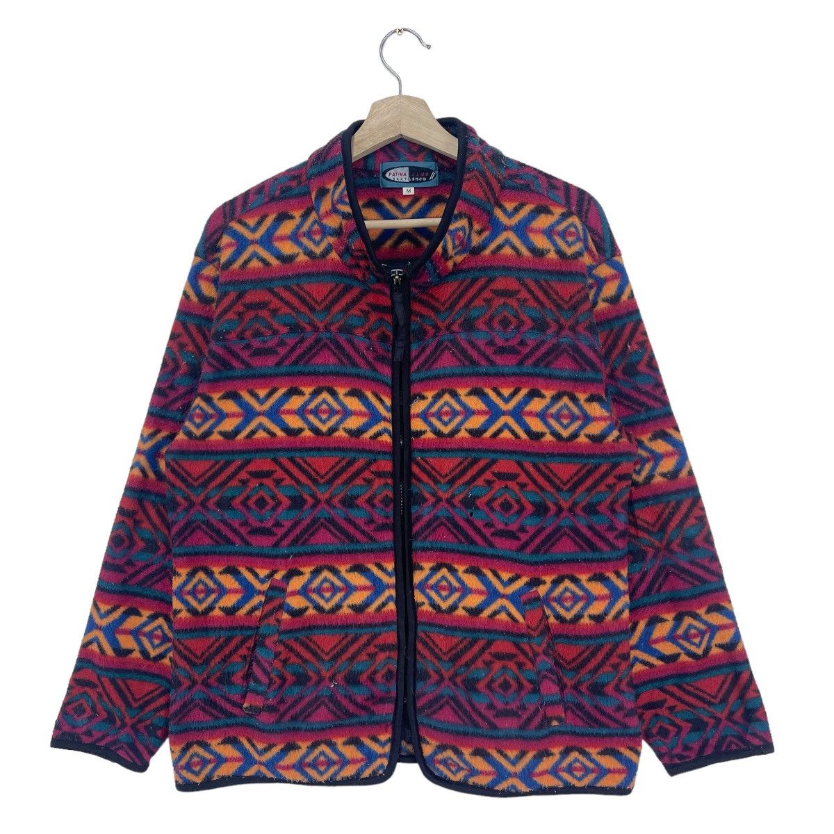 Patina Club Multicolor Fleece Jacket