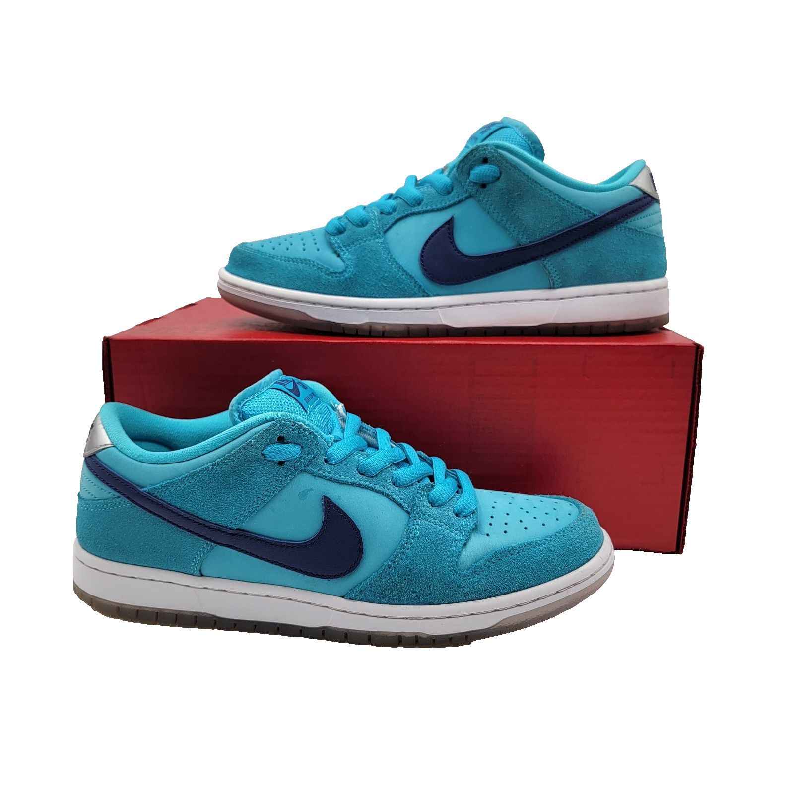 Nike Nike Men's SB Dunk Low 'Blue Fury' Sz 8 BQ6817-400 (416) Size US 8 / EU 41 - 1 Thumbnail