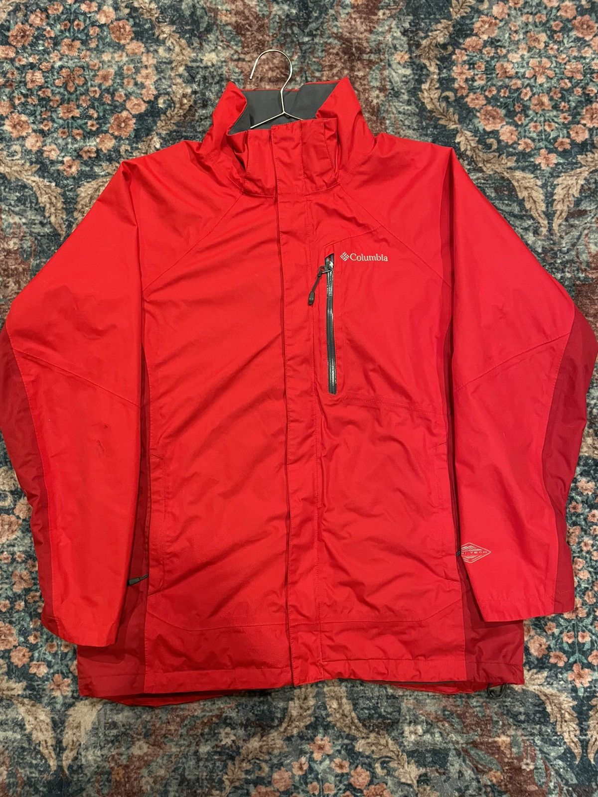 Columbia Columbia Red Shell Jacket Size US L / EU 52-54 / 3 - 1 Thumbnail