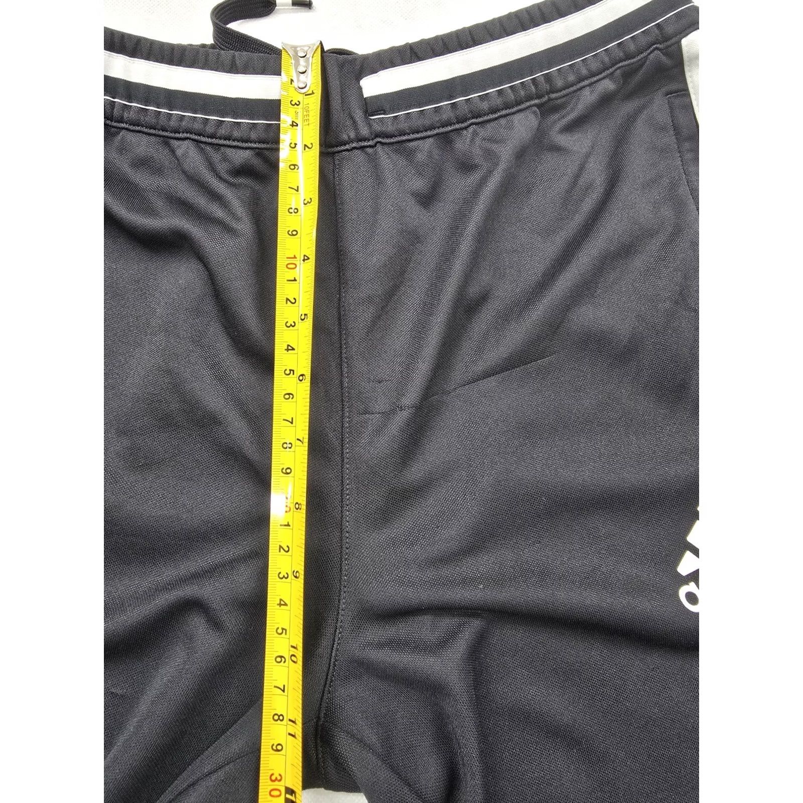 Adidas Adidas Black Track Pants XL 3-Stripes Drawstring Unisex pants Unisex Adults Regular XL Black 3-Stripes Track Pants Adidas Size 40" / US 18 - 6 Thumbnail