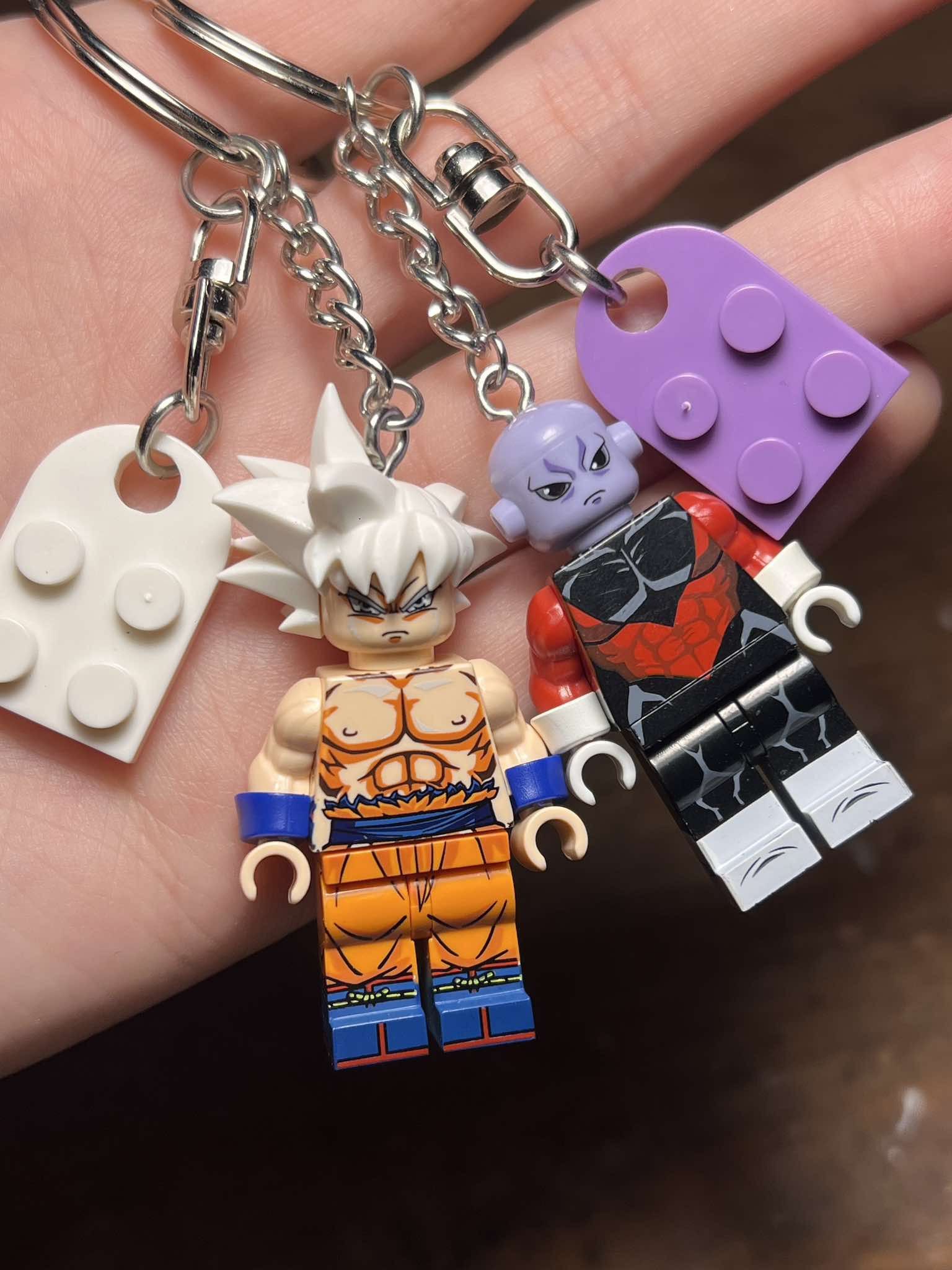 Other Dragon Ball Z Goku Jiren anime minifigure keychain Size ONE SIZE - 4 Thumbnail