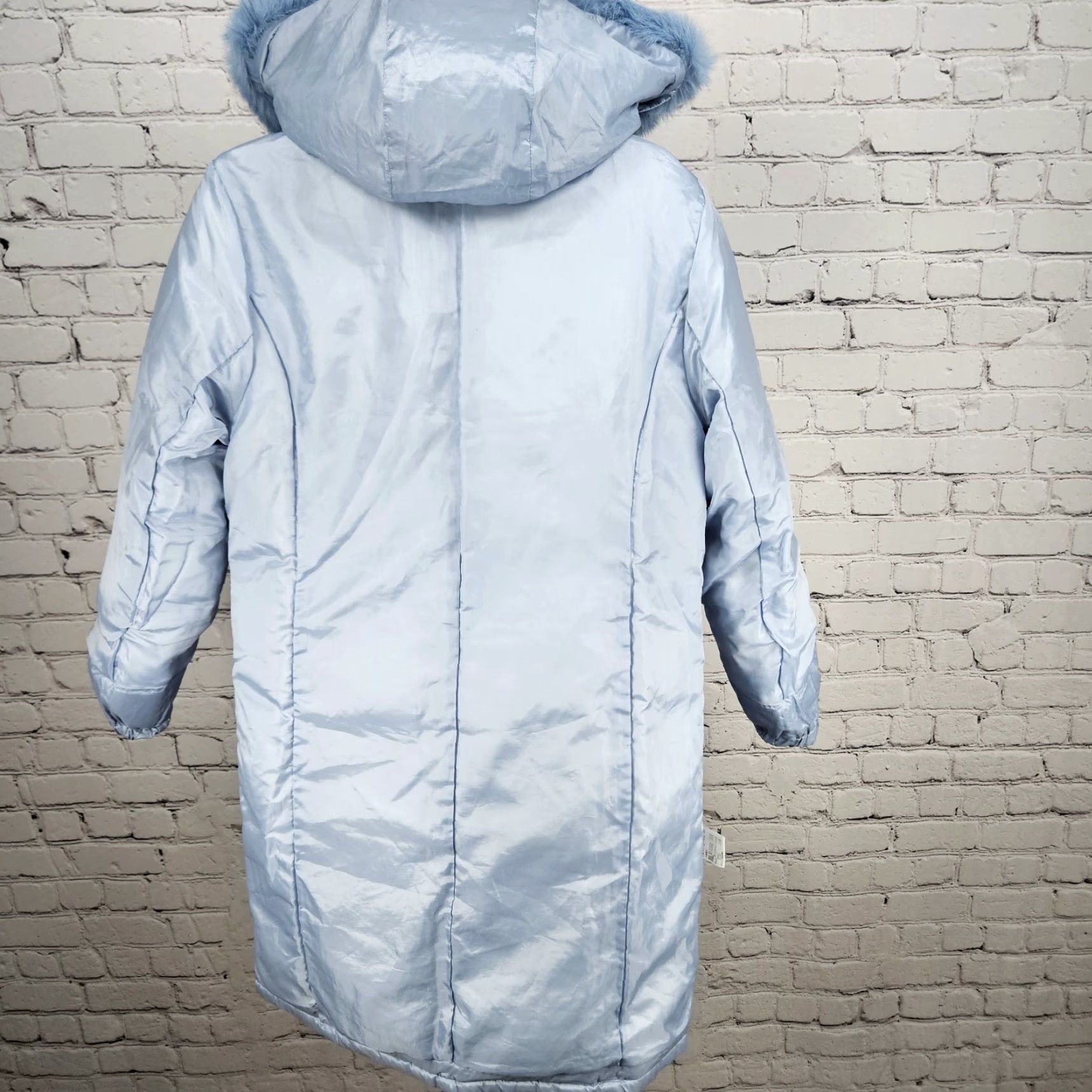 McGregor VTG McGregor Jacket Parka Women's S Blue Fur Trim Hooded Down Puffer Coat Quilt Mid-Length Size S / US 4 / IT 40 - 6 Thumbnail