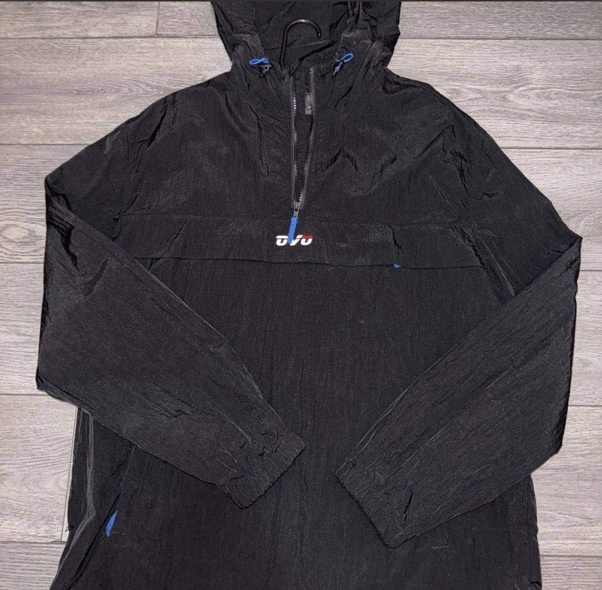 October's Very Own OvO Runner Nylon Anorak - Black (Size Large) Size US L / EU 52-54 / 3 - 2 Thumbnail