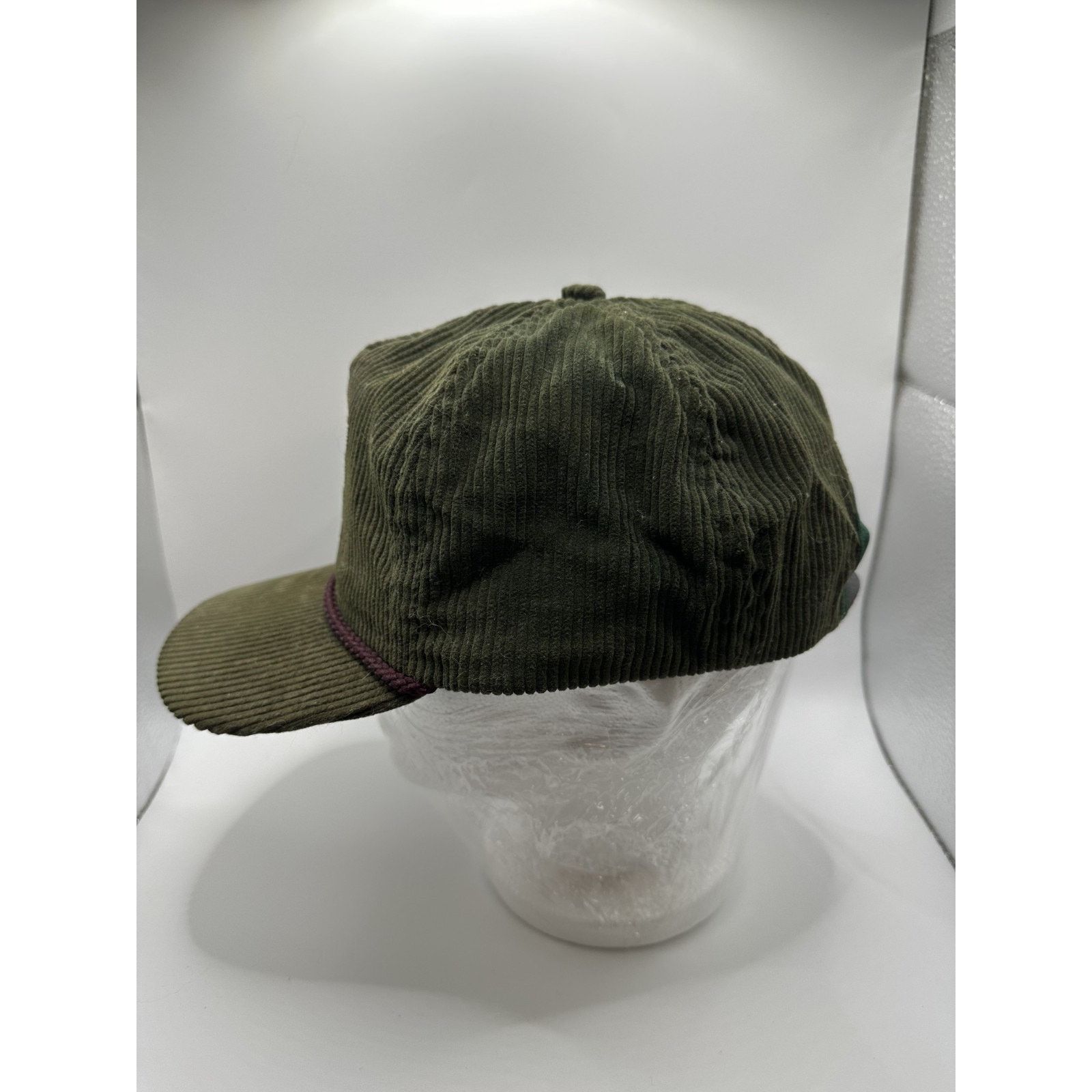 Other Vintage Plum Creek Corduroy Rope Hat Green Size ONE SIZE - 2 Thumbnail
