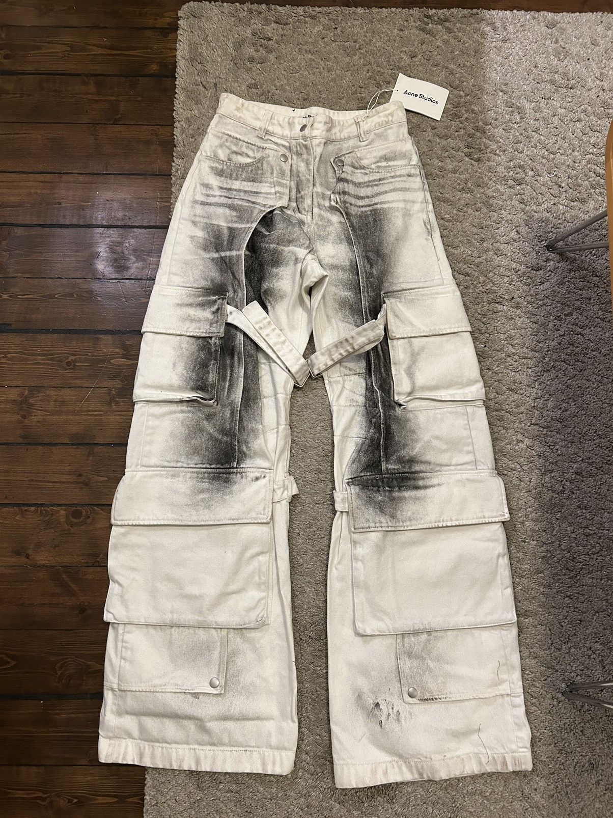 Acne Studios Acne Studios Cargo pants Size 25" / US 0 / IT 36 - 1 Thumbnail
