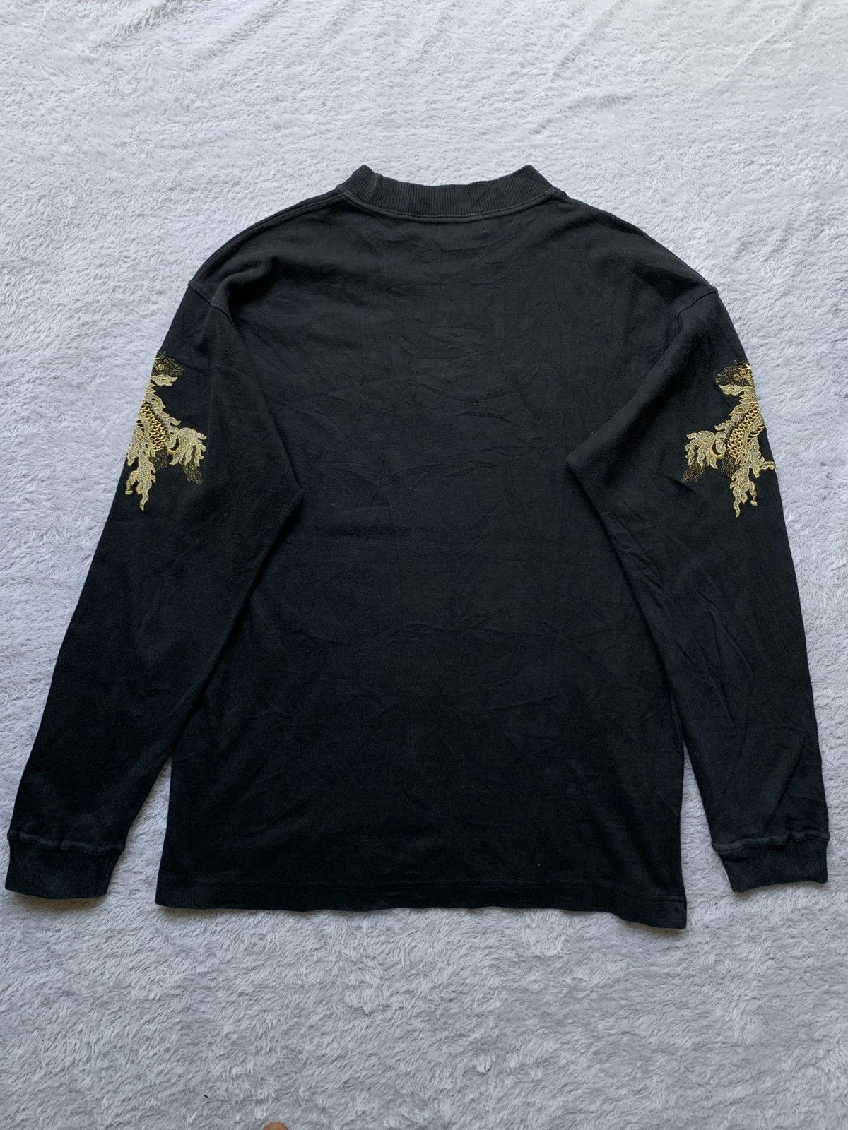 Japanese Brand Vintage yoshiyuki konishi gold dragon embroidery Size US M / EU 48-50 / 2 - 6 Thumbnail