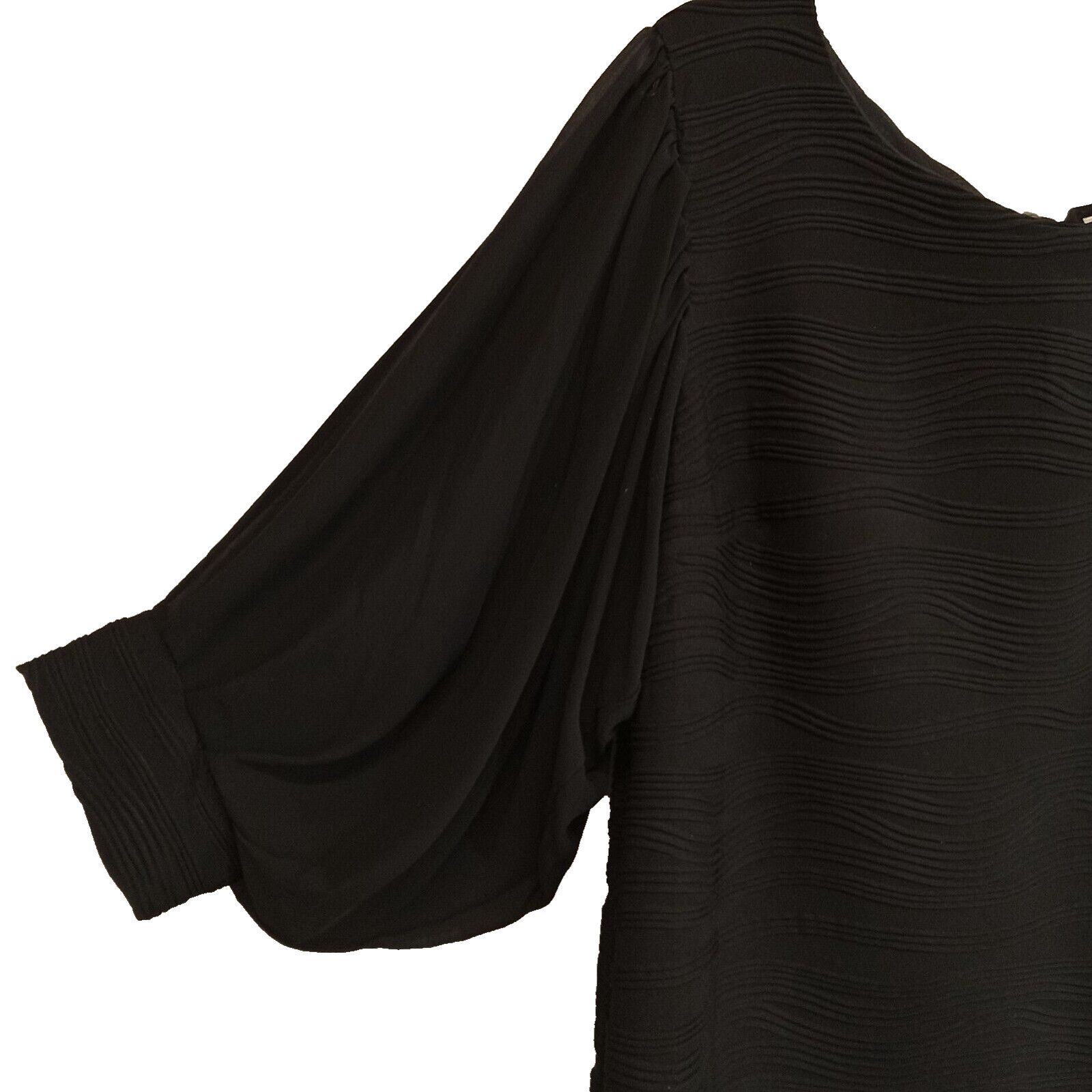 & Other Stories Julian Taylor Formal Dress Women 22W Pleated Sheer Back Zip Size 3XL / US 20-22 - 8 Thumbnail