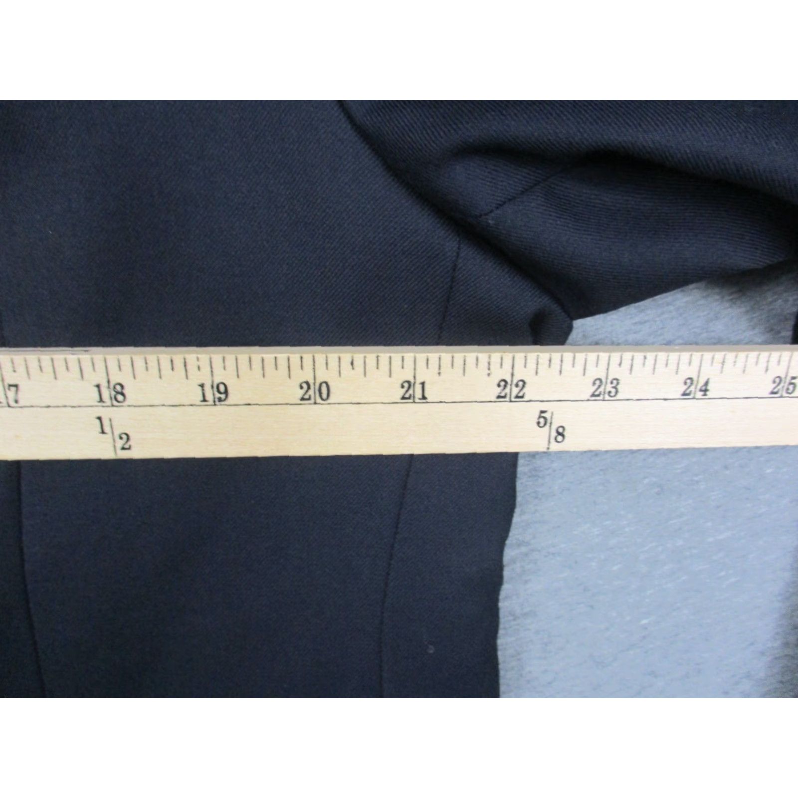 Ralph Lauren Lauren Ralph Lauren Blazer Men 42R Navy Blue Wool Sport Coat Jacket Size 42R - 6 Thumbnail