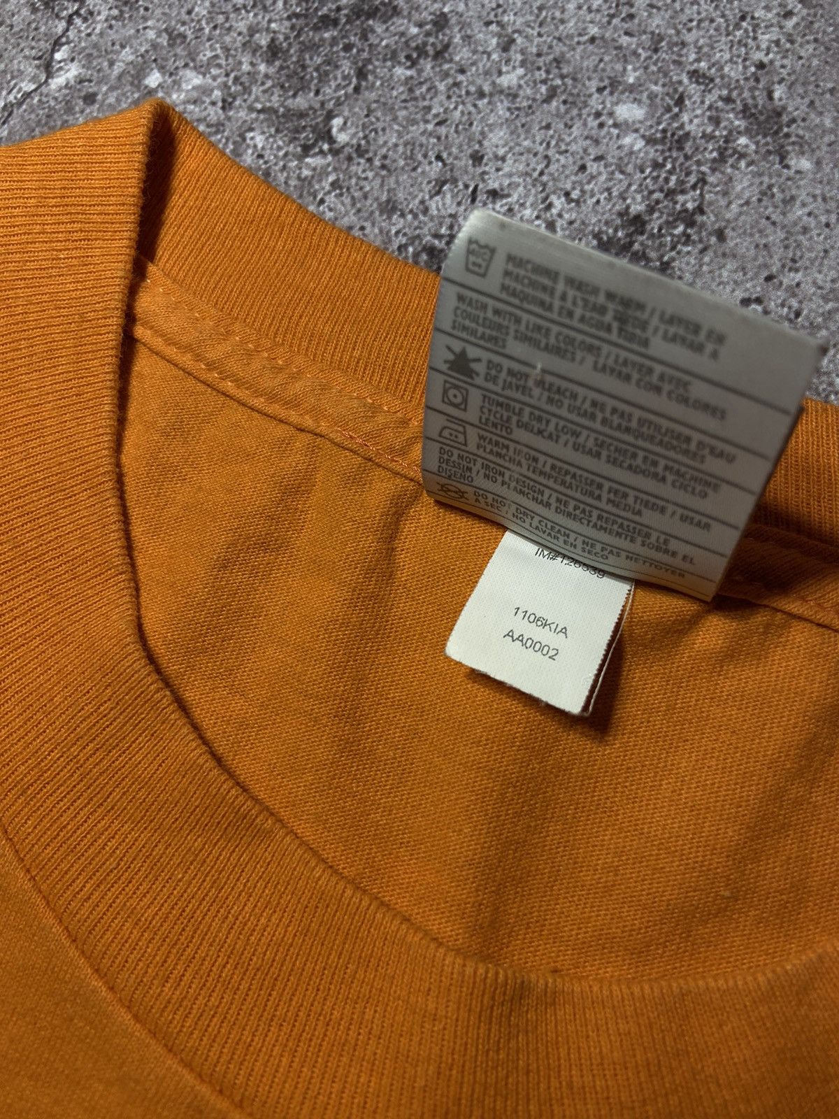 Other 💥Nike vintage orange mini swoosh rare y2k t-shirt‼️ Size US L / EU 52-54 / 3 - 8 Thumbnail
