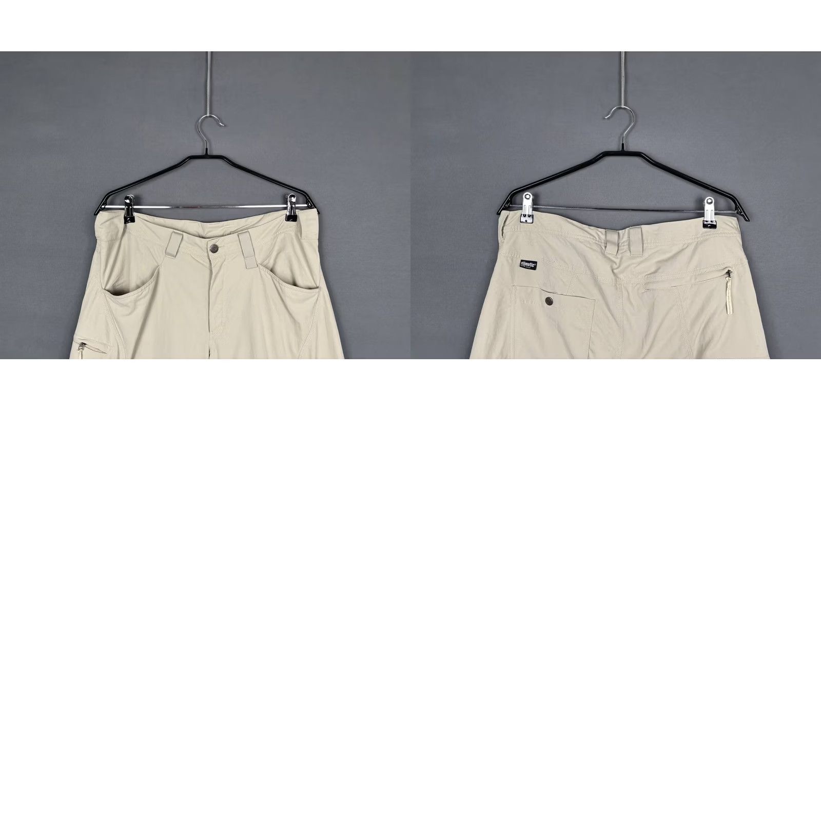 Isabel Marant Haglofs Womens Trekking Trousers XL Ivory Polyamide Straight Leg Fly Button Size Size 40" / US 18 - 8 Thumbnail