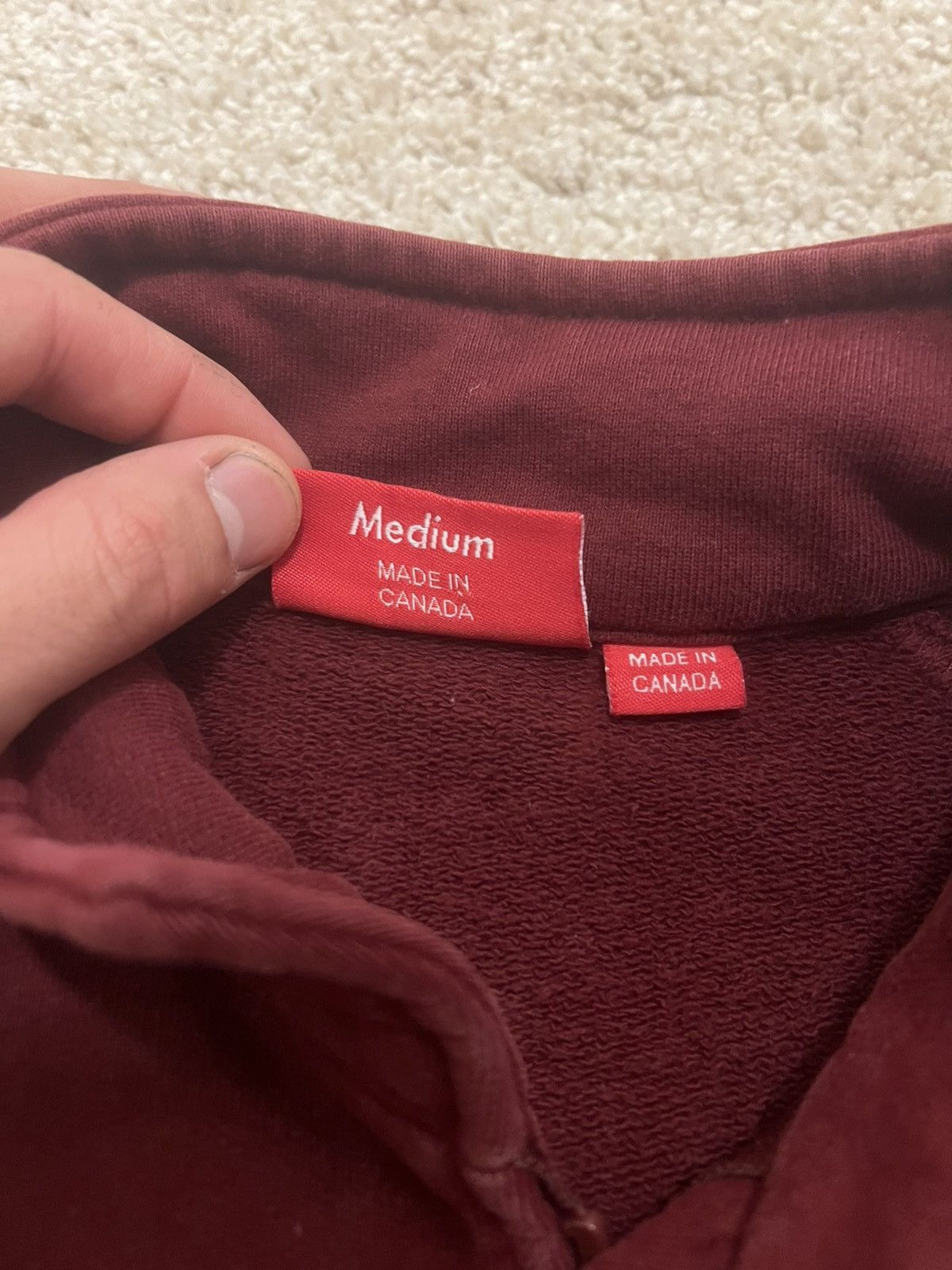 Supreme Supreme 2014 warm up fleece Size US M / EU 48-50 / 2 - 3 Thumbnail