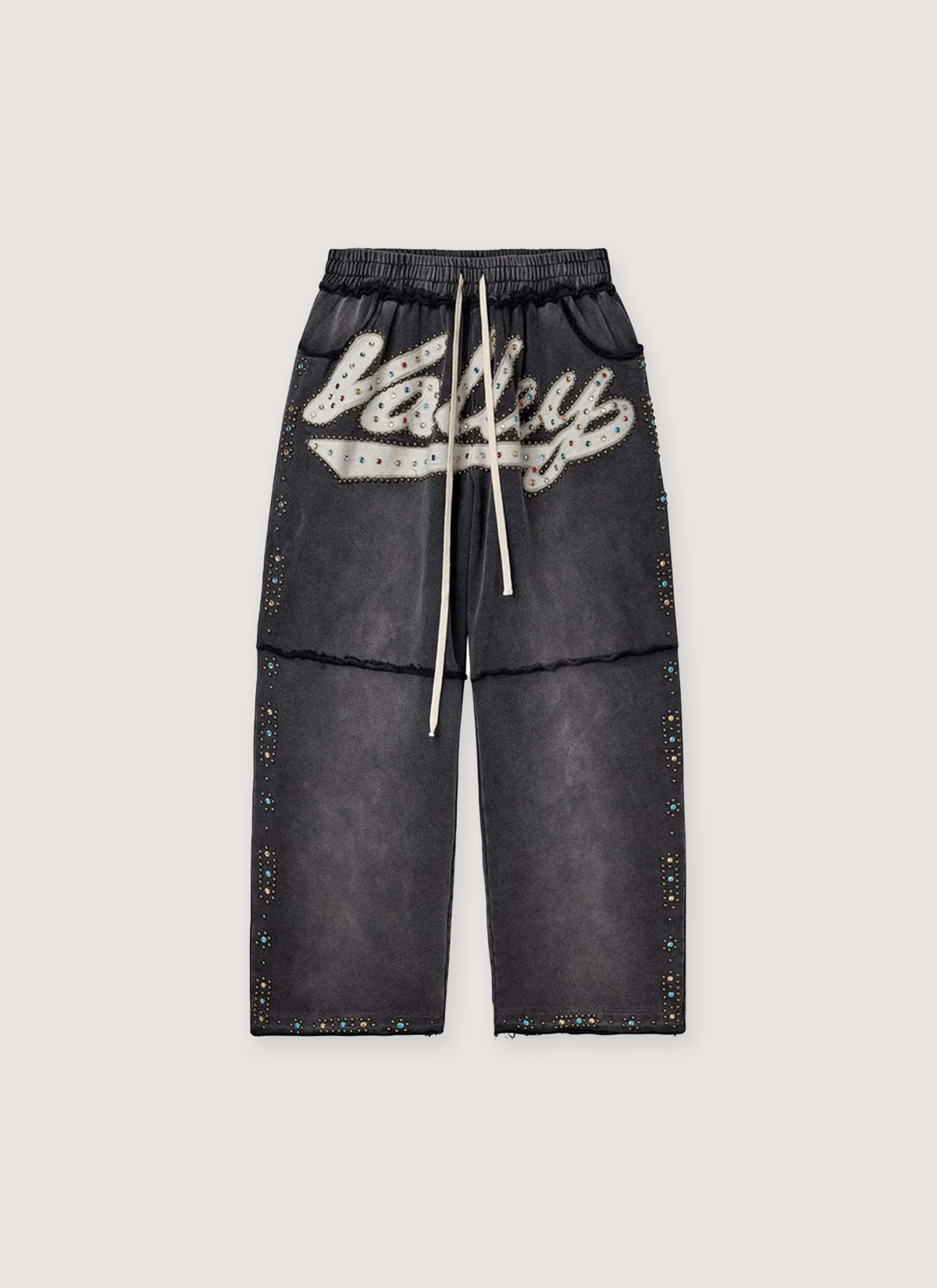 Vale Forever Skittles Sweatpants Vintage Black Size US 36 / EU 52 - 1 Thumbnail