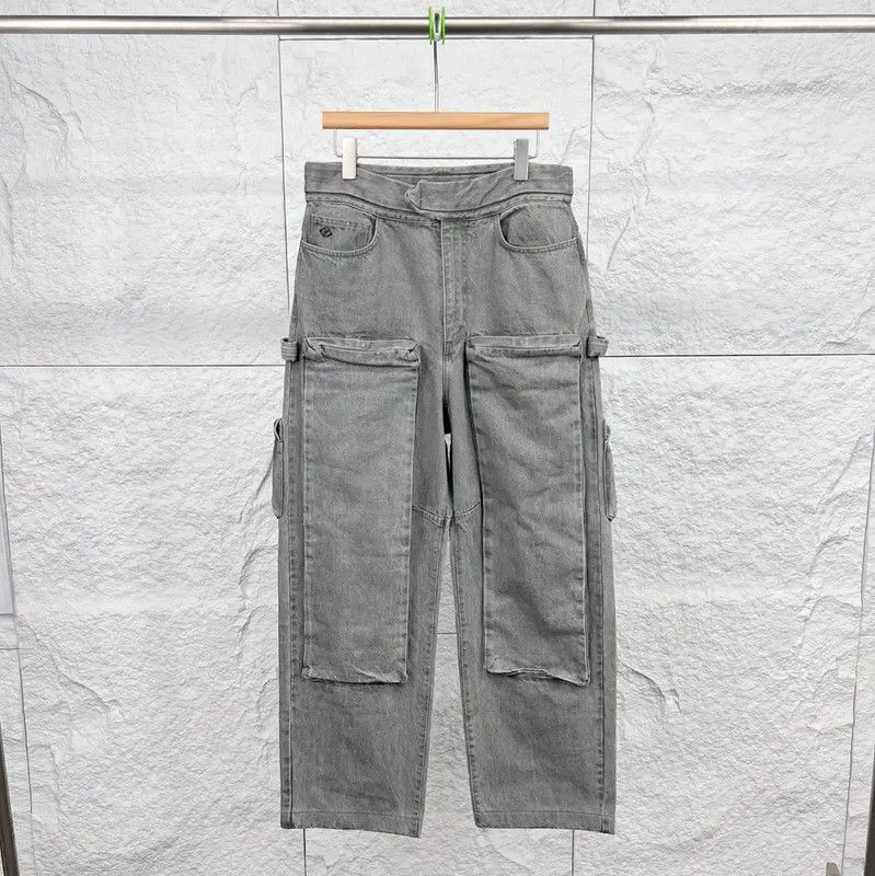 Louis Vuitton Louis Vuitton Gray Cotton Casual Pants 0089 Size US 30 / EU 46 - 1 Thumbnail