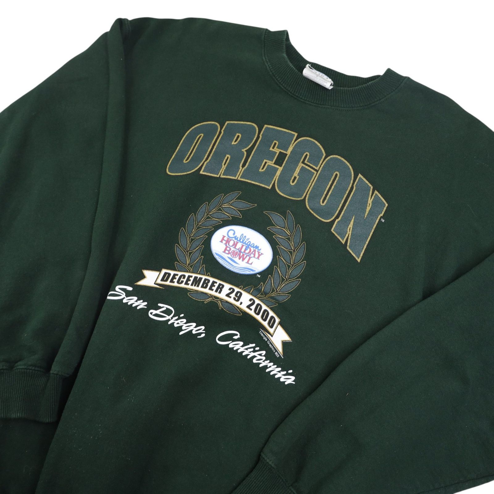 Vintage VTG Y2k University of Oregon Ducks Holiday Bowl Sweatshirt Size US L / EU 52-54 / 3 - 2 Thumbnail