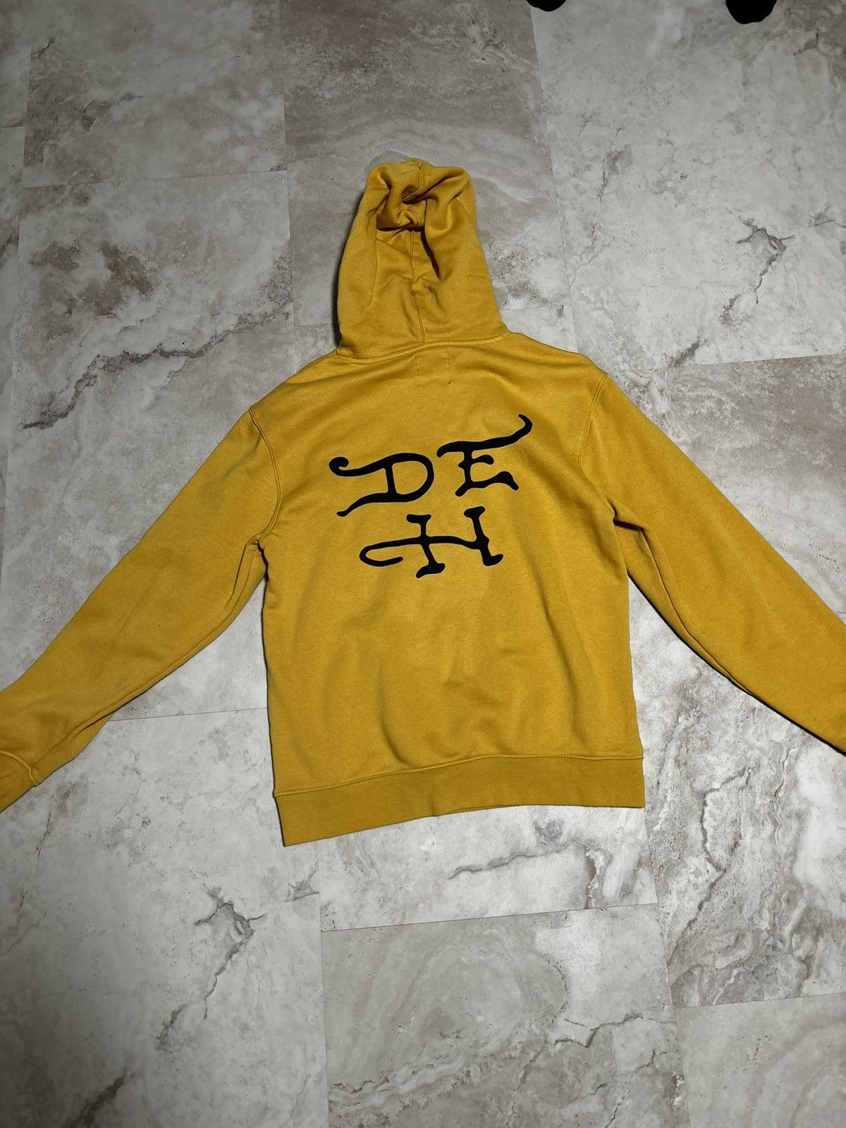 Ed Hardy Yellow Ed Hardy Hoodie With Front & Back Design Size US S / EU 44-46 / 1 - 6 Thumbnail