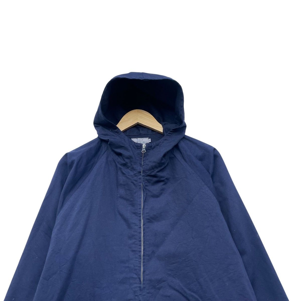 Indigo 💥Japanese Brand Trip Parka Hooded Jacket Size US M / EU 48-50 / 2 - 3 Thumbnail
