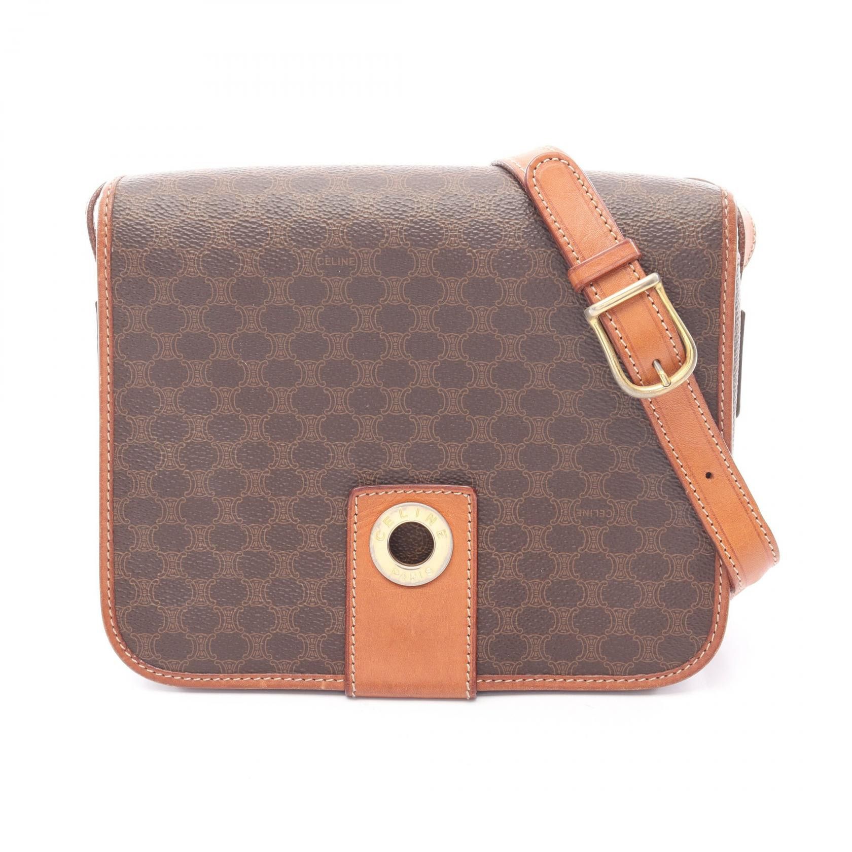 Celine Celine Celine Macadam Coated Canvas Leather Shoulder Bag Plastic / Synthetic Shoulder Bag DUTY FREE for USA Size ONE SIZE - 1 Thumbnail