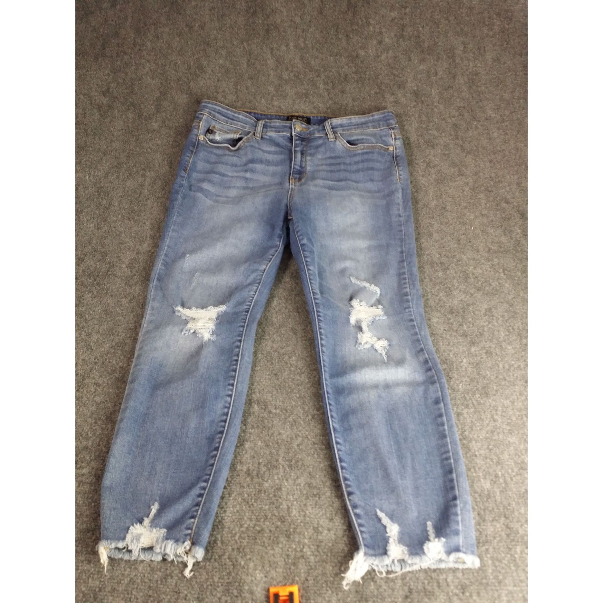 Judy Blue Judy Blue Los Angeles Jeans Women Sz 15/32 Skinny Fit Distre Size 32" / US 10 / IT 46 - 1 Thumbnail