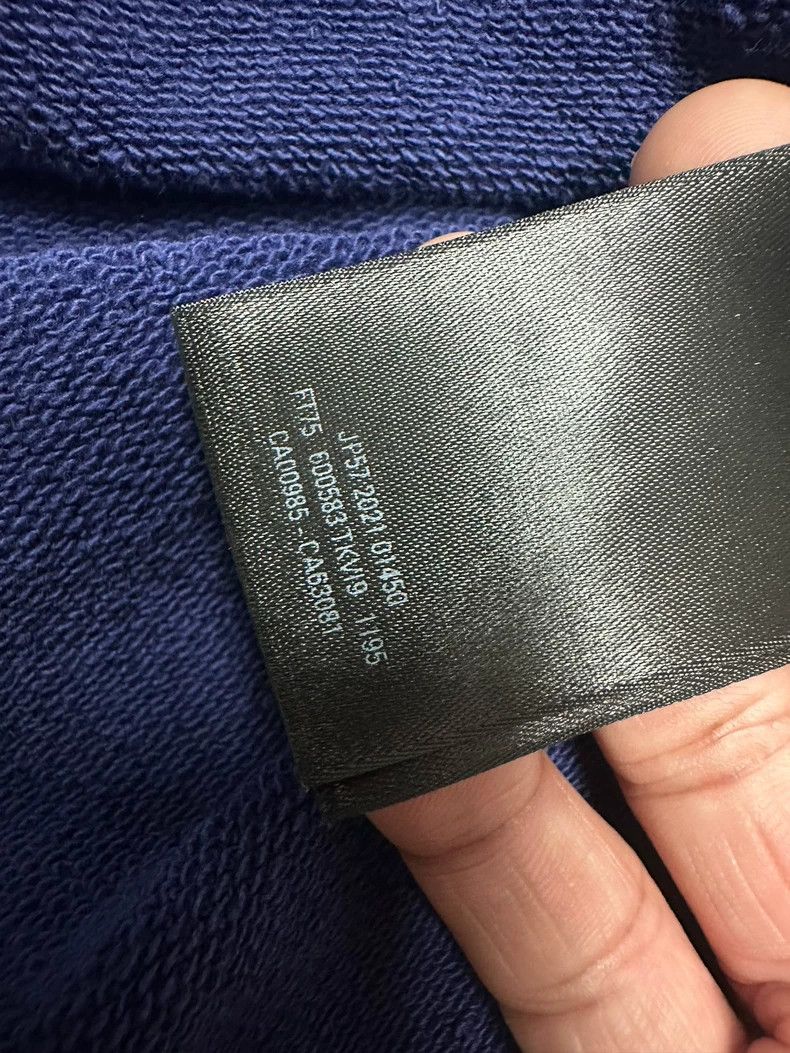 Balenciaga Balenciaga Blue embroidery of cola hoodie Size US M / EU 48-50 / 2 - 5 Thumbnail