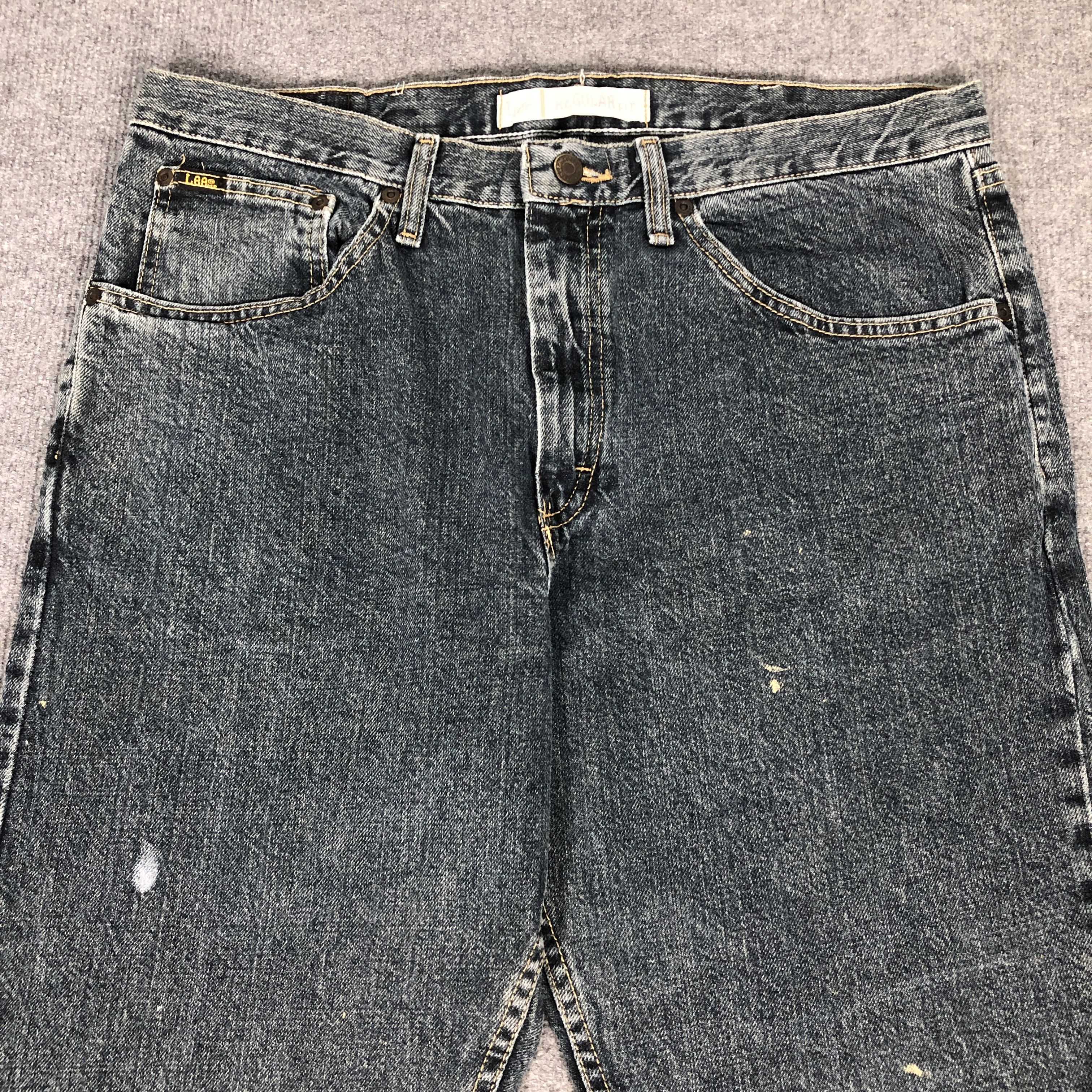 Lee × Vintage Vintage Lee Regular Fit Jeans L970 Size US 36 / EU 52 - 2 Thumbnail