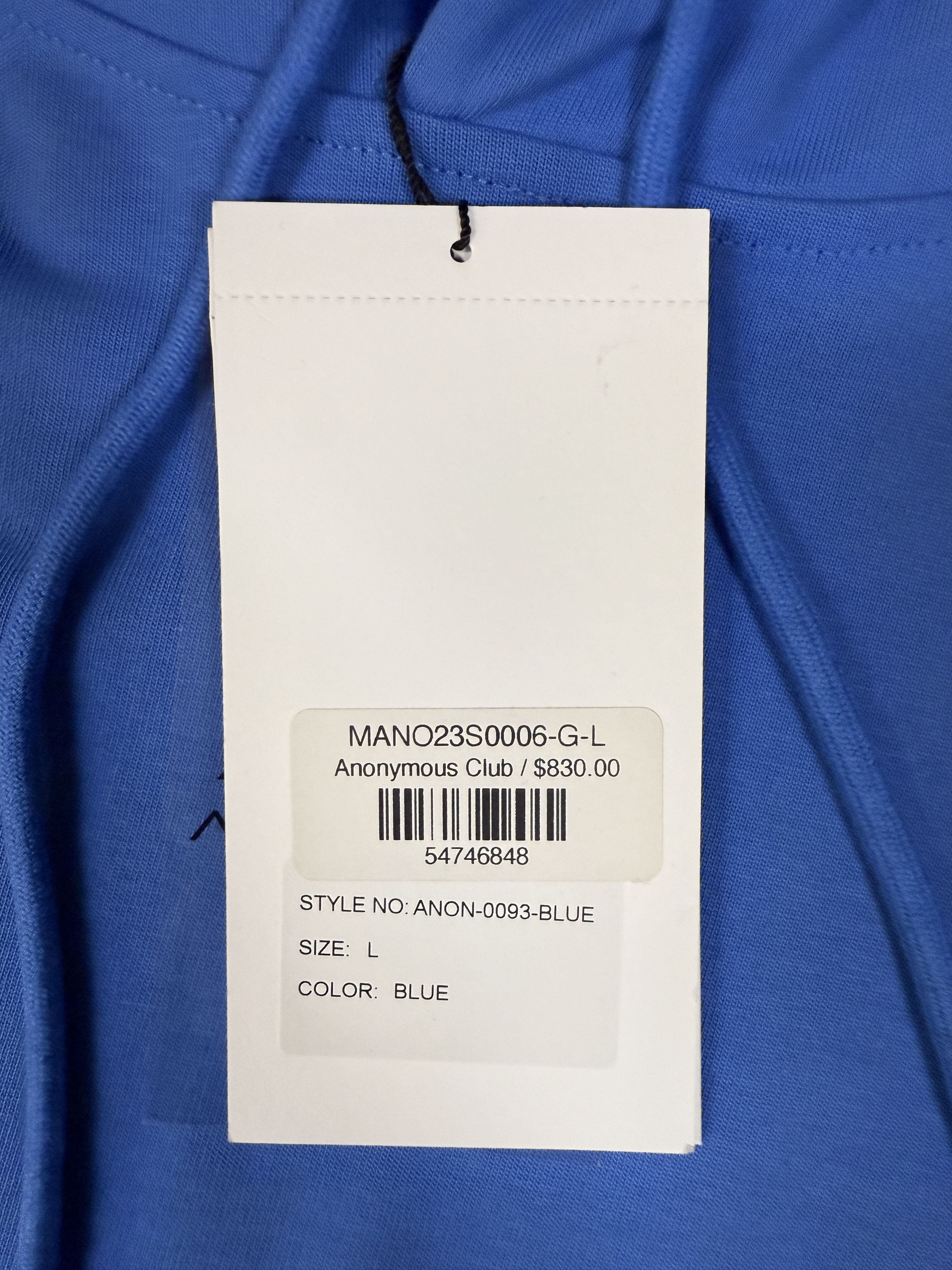 Anonymous Club $830 Anonymous Club Club Couture T-Shirt Hoodie Size US L / EU 52-54 / 3 - 9 Thumbnail