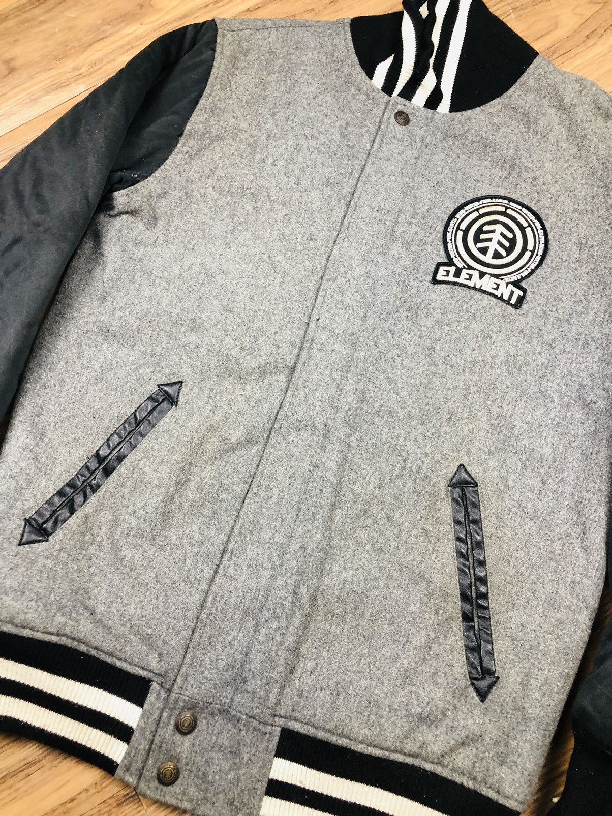 Element ELEMENT Varsity Jacket Wolfeboro Collection (39) Size US L / EU 52-54 / 3 - 3 Thumbnail