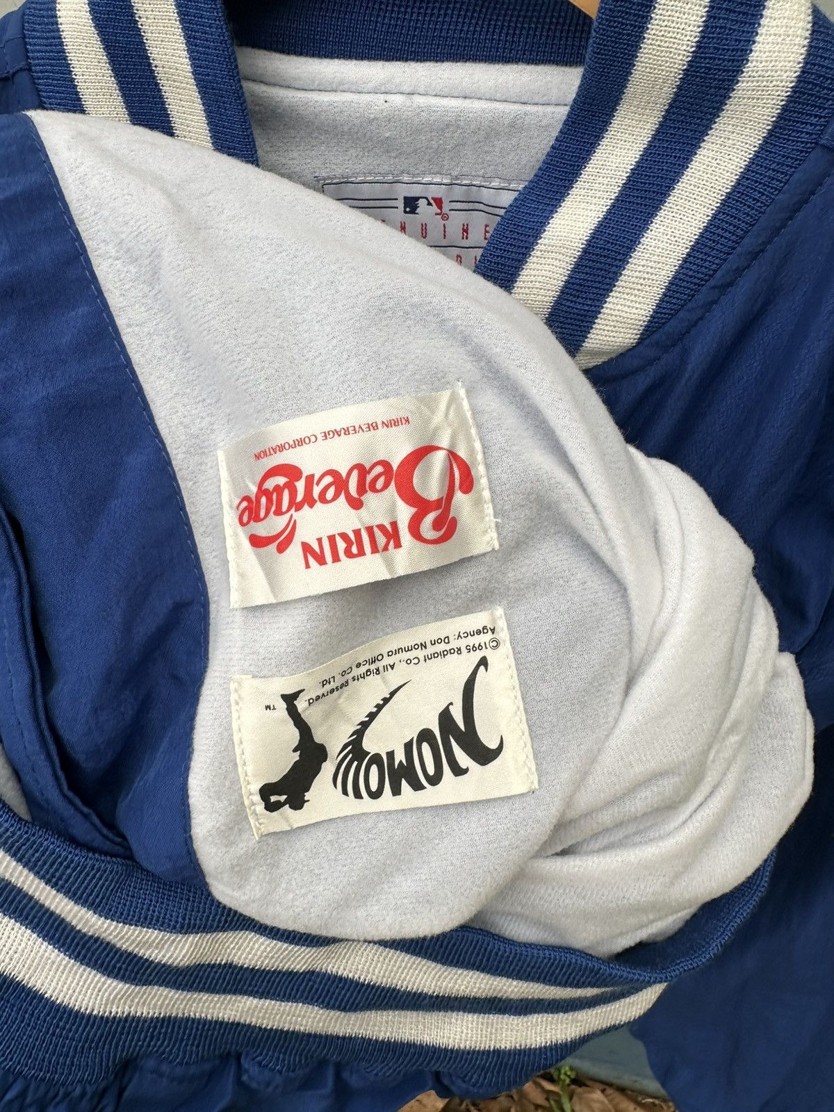 Vintage 👹Vintage Starter Dogers X Nomoo Bomber Jacket Size US M / EU 48-50 / 2 - 12 Thumbnail