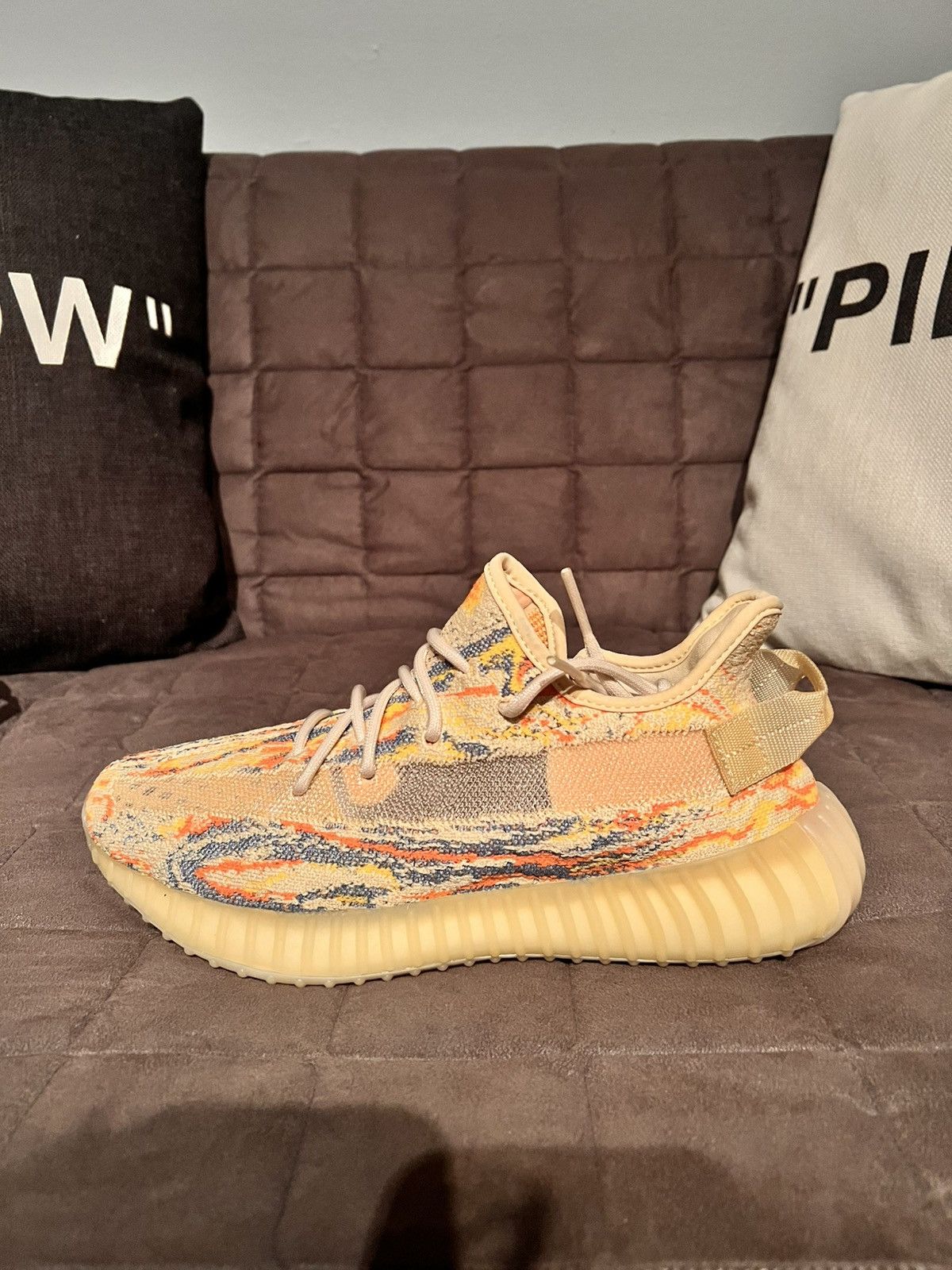 Adidas × Kanye West YEEZY BOOST 350 V2 'MX OAT' Size US 9 / EU 42 - 2 Thumbnail
