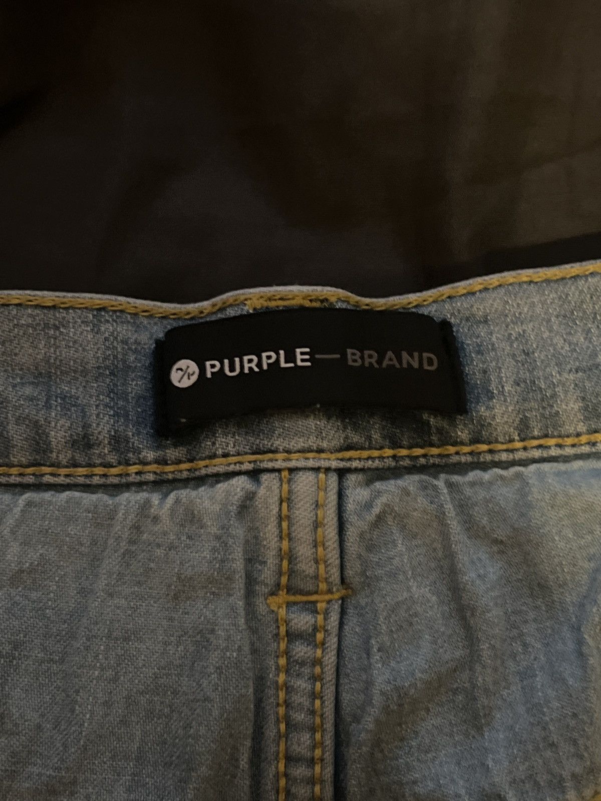 Purple Brand Purple jeans light blue ripped Size US 31 - 6 Thumbnail